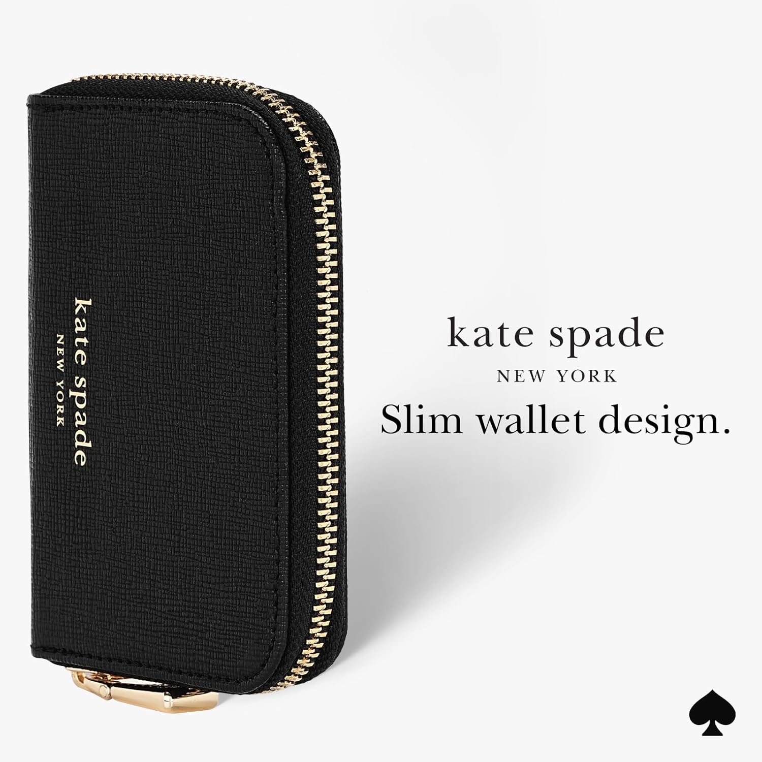 Thumbnail 1 de Kate Spade Devin Zip Magnetic Wallet, 4 cards