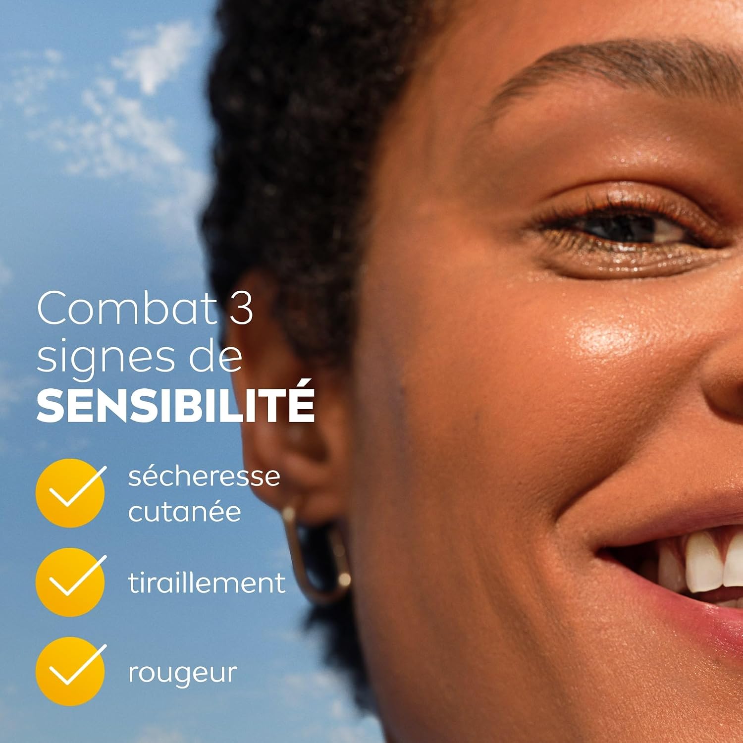 Detalle de NIVEA Q10 Sensitive Soin de Nuit 50 ml – crème anti-âge sans parfum pour peaux sensibles