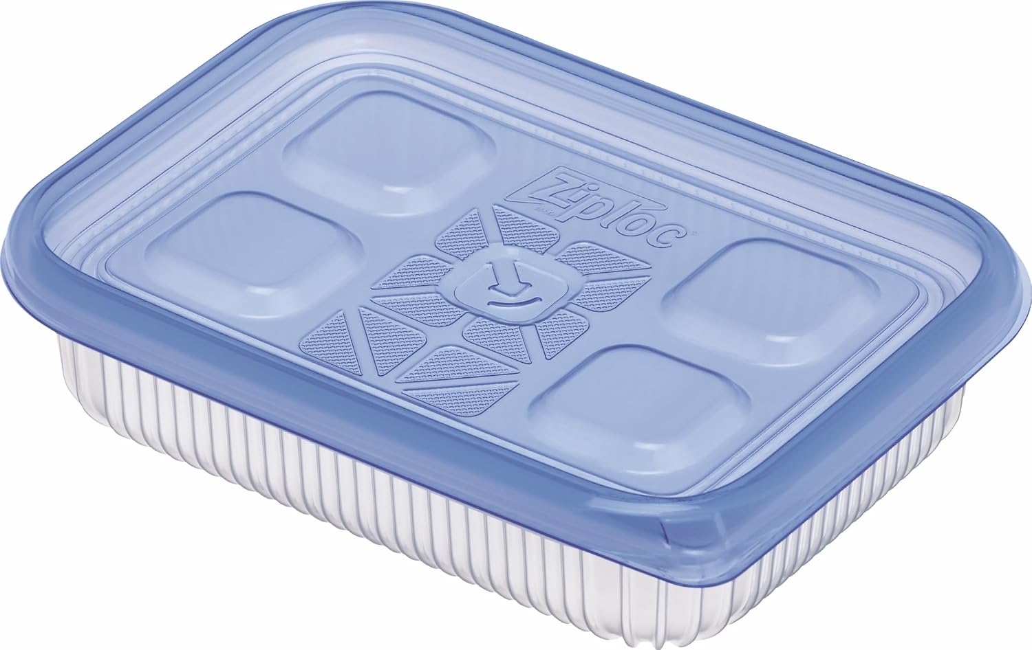 Detalle de Ziploc ジップロック コンテナー ごはん保存容器 薄型 290ml 2個入×4個