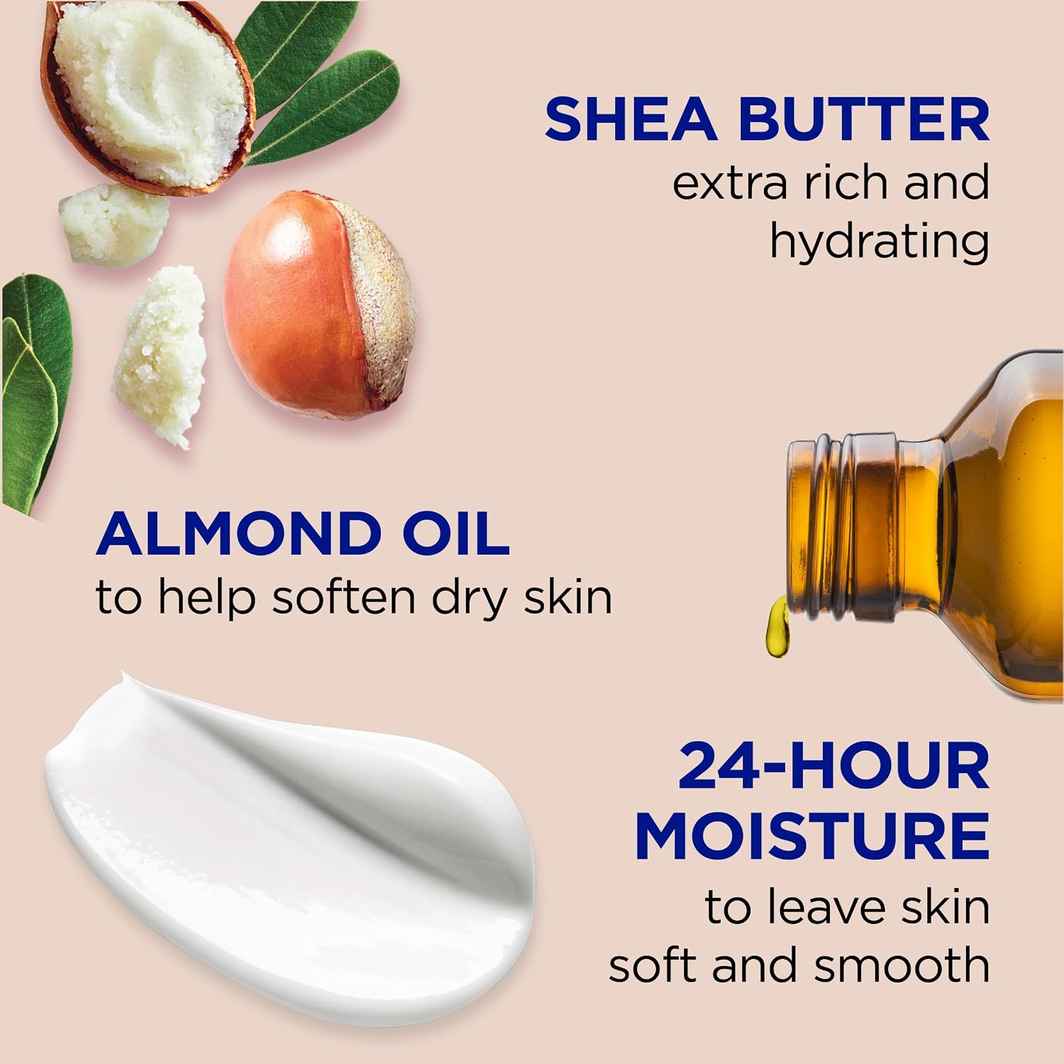 Detalle 2 de Dr Teal's Shea Butter & Almond Body Lotion, 18 fl oz, Pack of 3