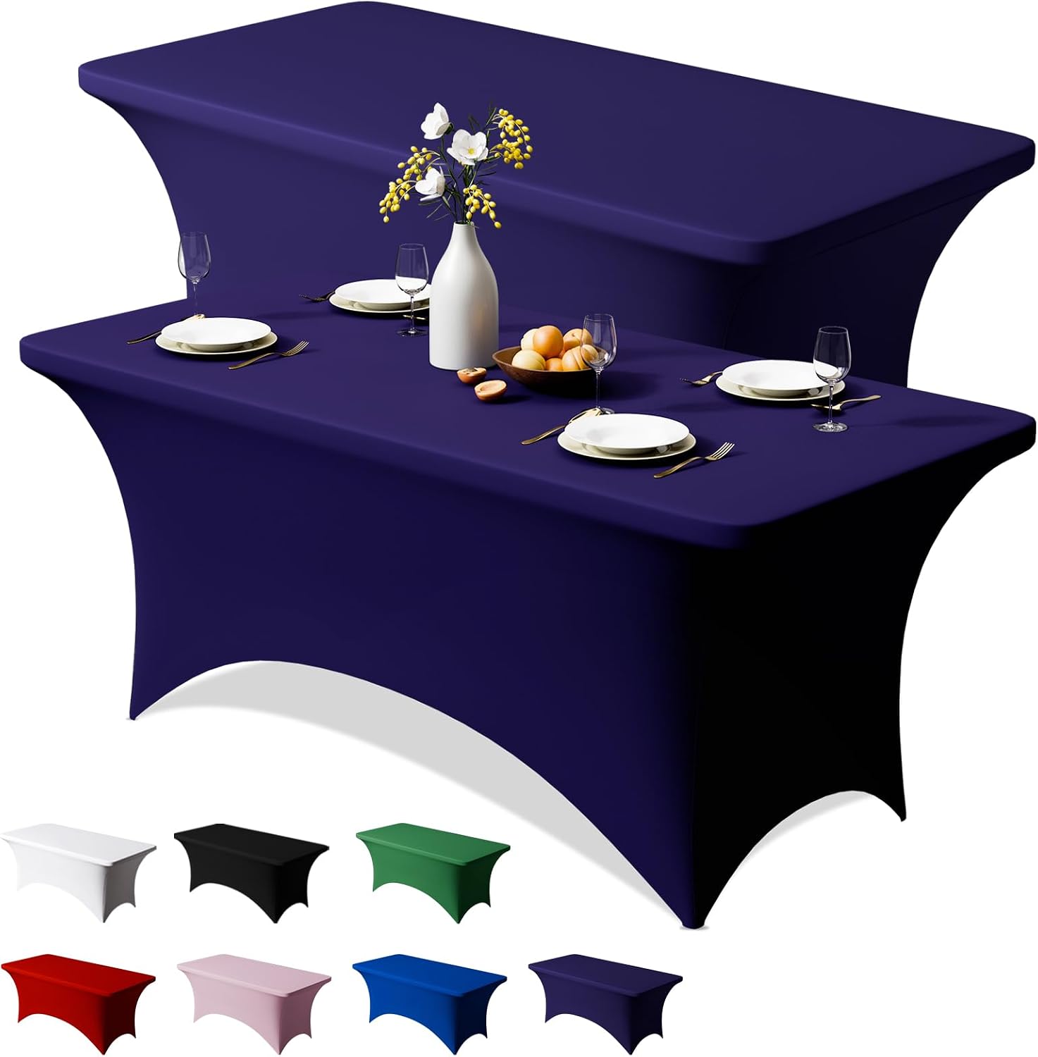Detalle de Trlyc Stretch Tablecloth 72 x 30 in