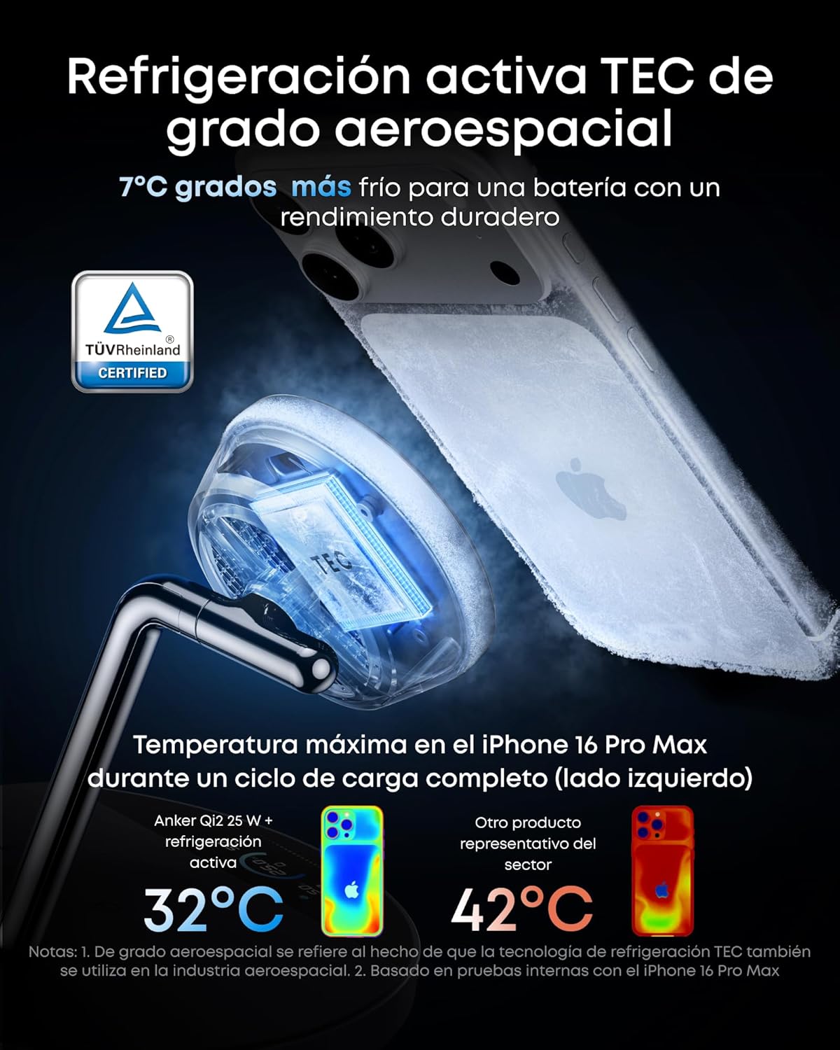 Thumbnail 2 de Anker Prime Cargador MagSafe 3 en 1 25 W