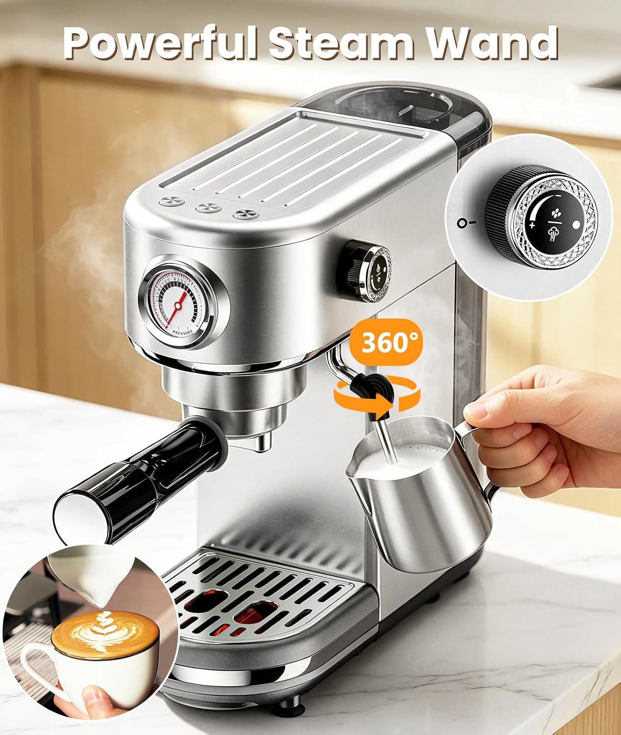 Thumbnail 5 de Espresso Machine 20 Bar ⚡