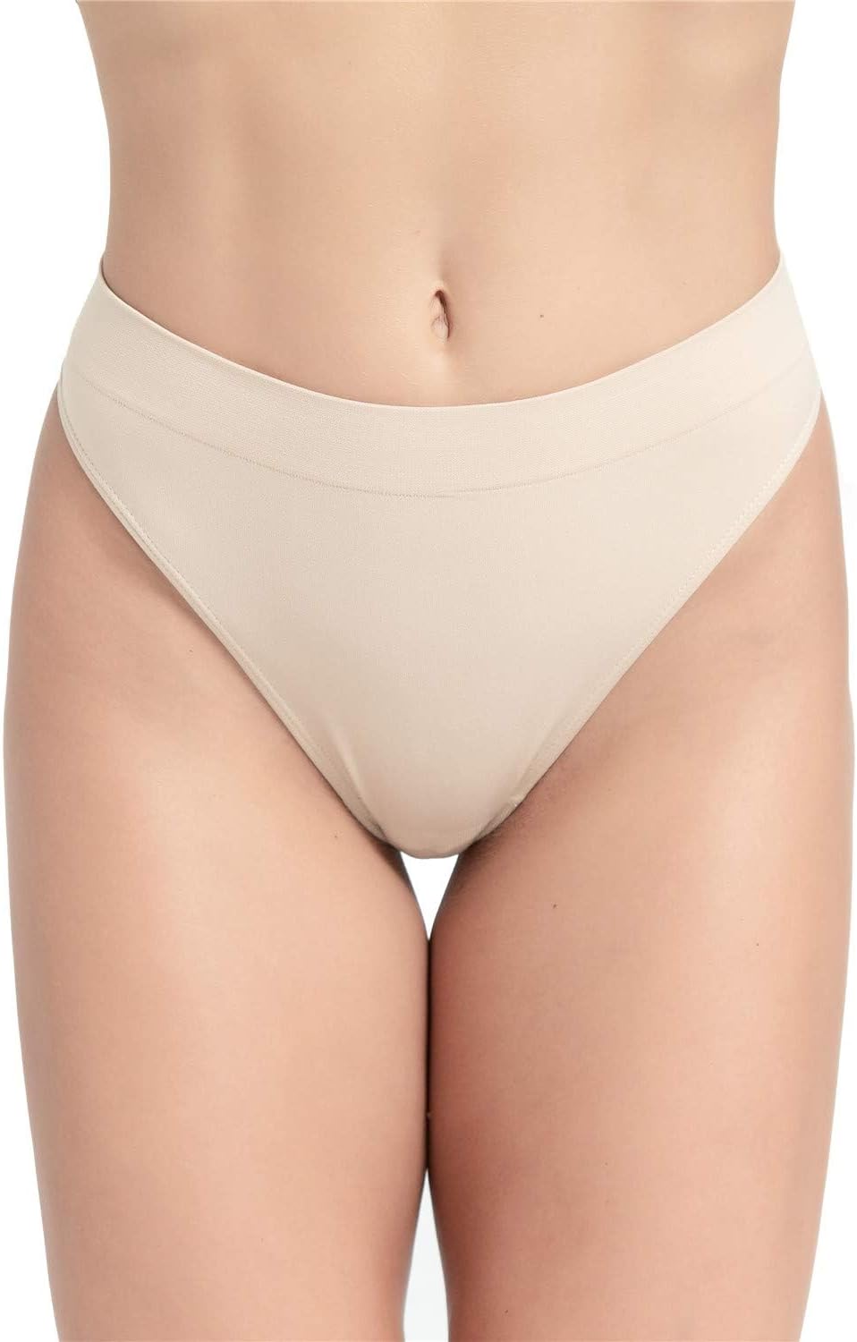 Detalle 2 de GRANKEE High Waist String Tanga 92% Nylon