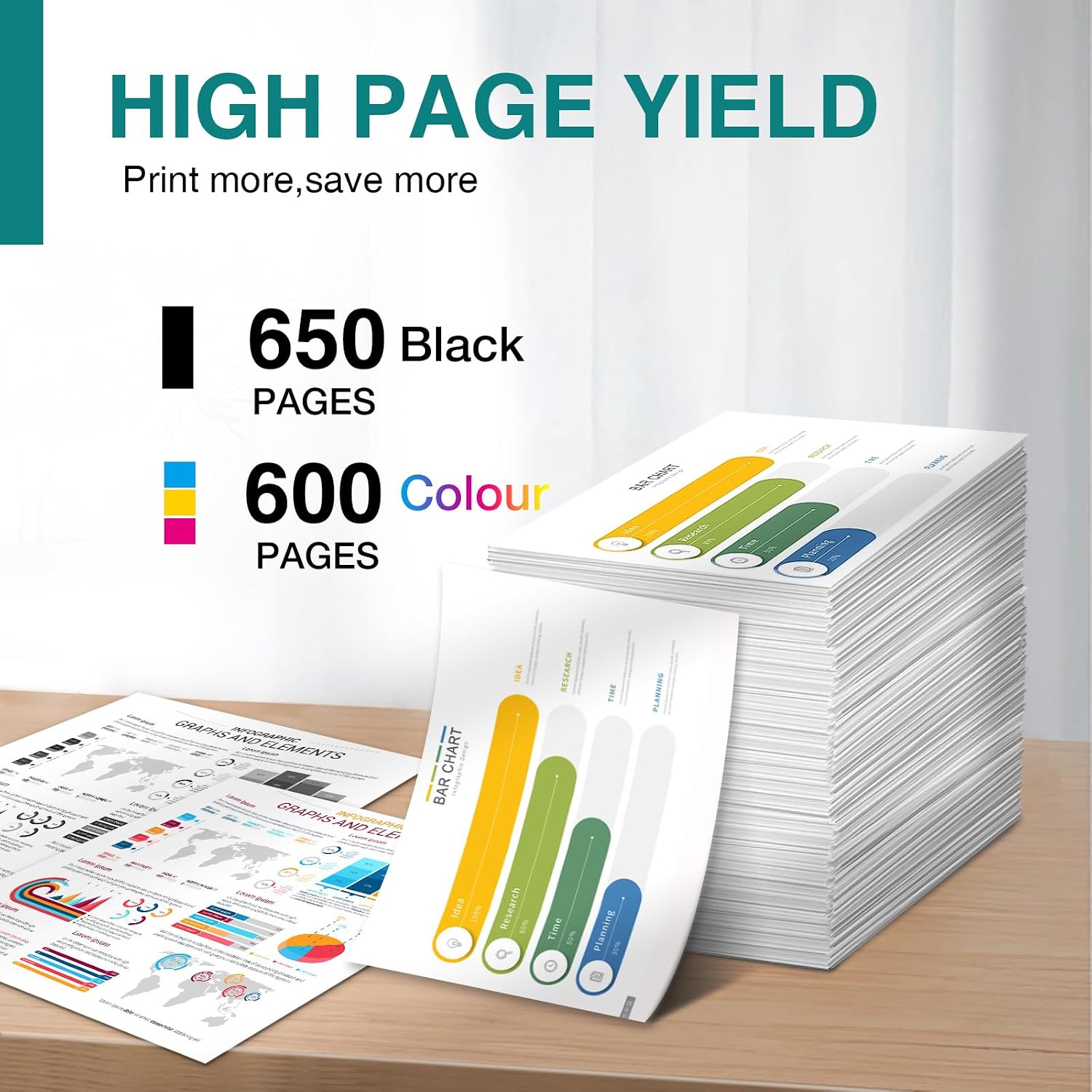 Thumbnail 2 de GILIMEDIA 604XL Ink Cartridges for Epson XP