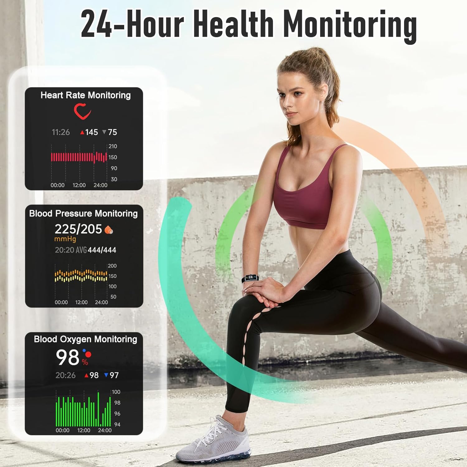 Thumbnail 4 de Fitness Tracker 1.47" HD Smart Watch
