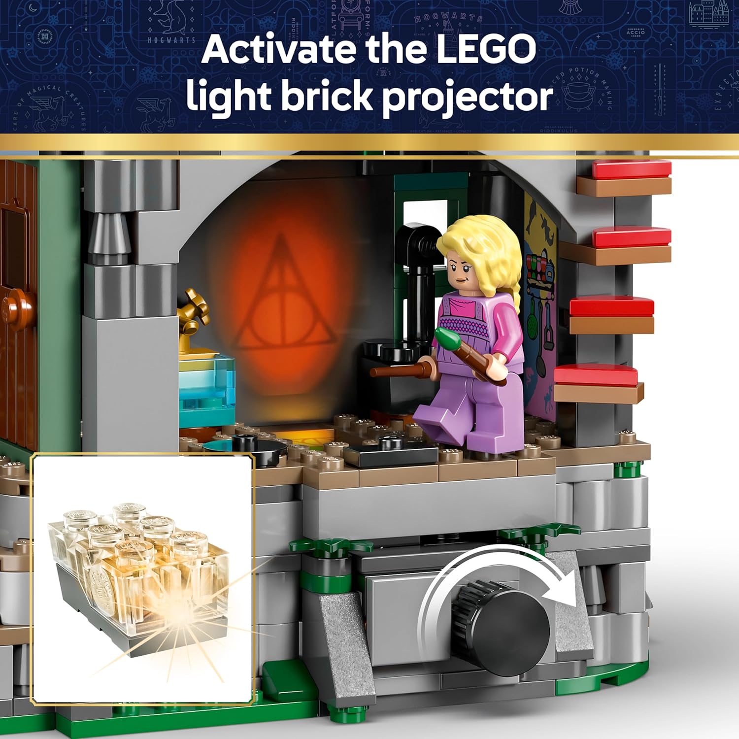 Detalle de LEGO 76467 Luna Lovegood house kit