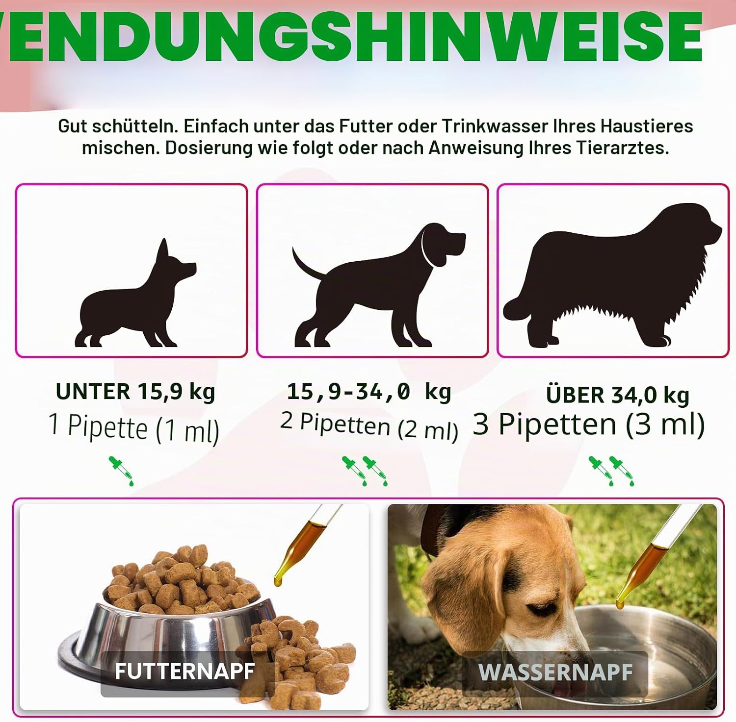 Thumbnail 6 de Harnwegsinfektion Behandlung für Hunde – Cranberry-unterstützte Tropfen zur Blasen- und Nierengesundheit