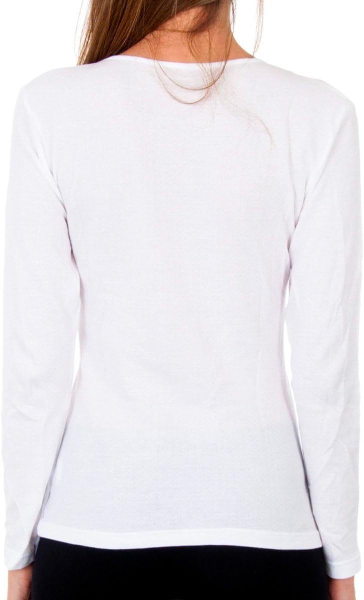 Thumbnail 4 de Playtex T-Shirt Col V Thermique 100% coton