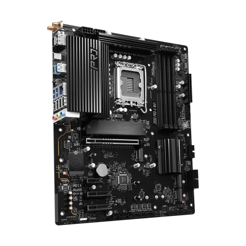 Thumbnail 2 de ASRock Z890 PRO-A WIFI: placa base fiable con diseño de fases 16+1+1+1+1 y Dr.MOS
