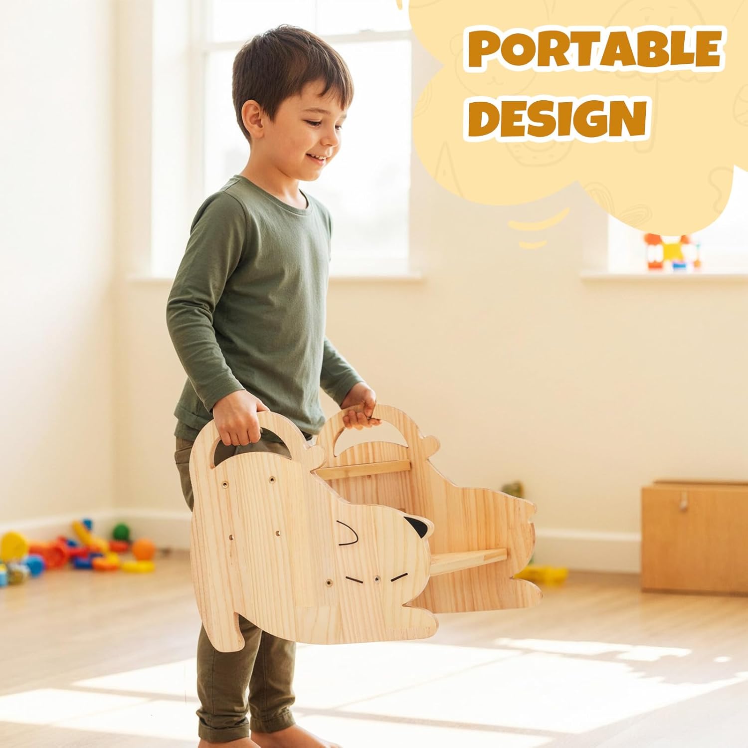 Thumbnail 4 de COSYLAND Toddlers Step Stool