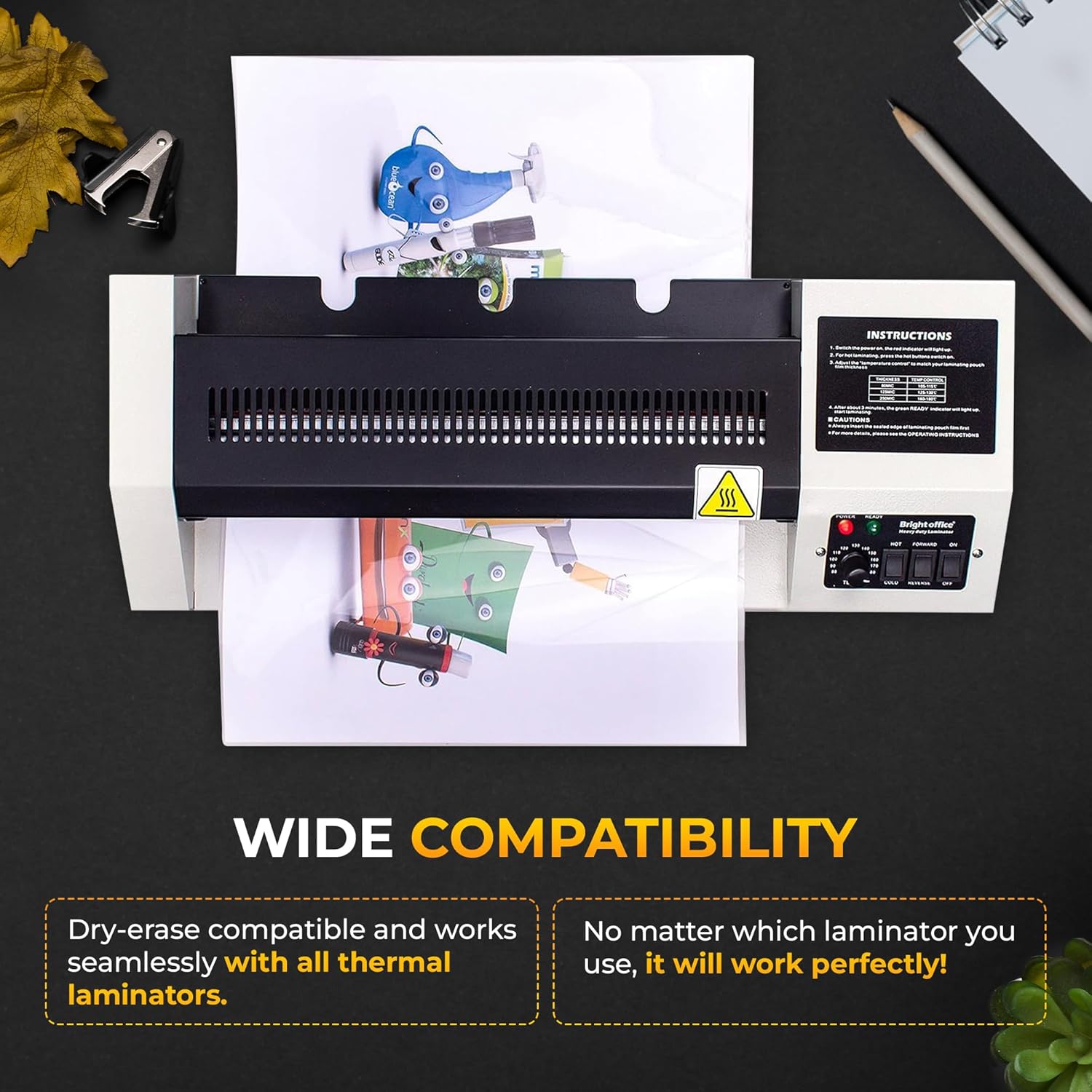 Thumbnail 3 de LAMX A4 Laminating Pouches 150 micron (75+75) – High Gloss, Anti-Static Pack of 100