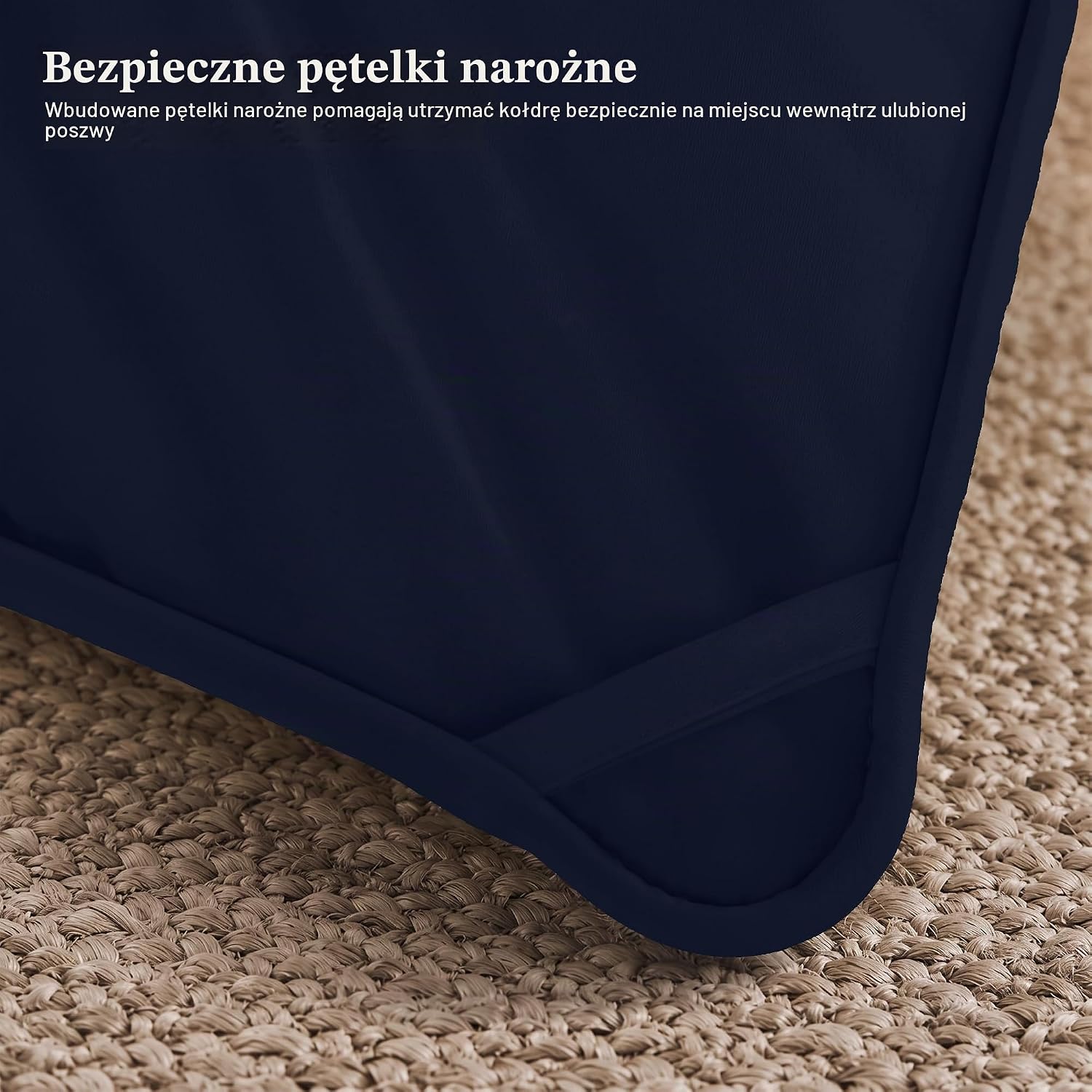 Thumbnail 5 de Utopia Bedding 4,5 Tog – podwójna kołdra z mikrofibry, granatowa