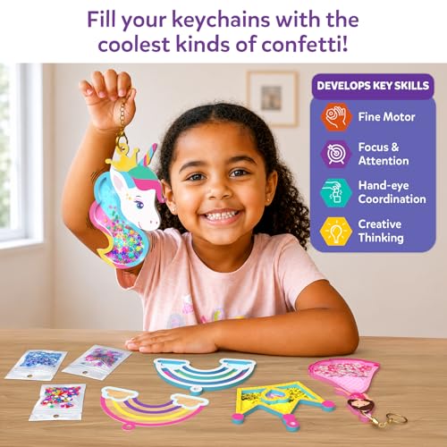 Detalle de Skillmatics Shake-its – Unicorns & Princesses, Glitter Art, Paper Craft Kit