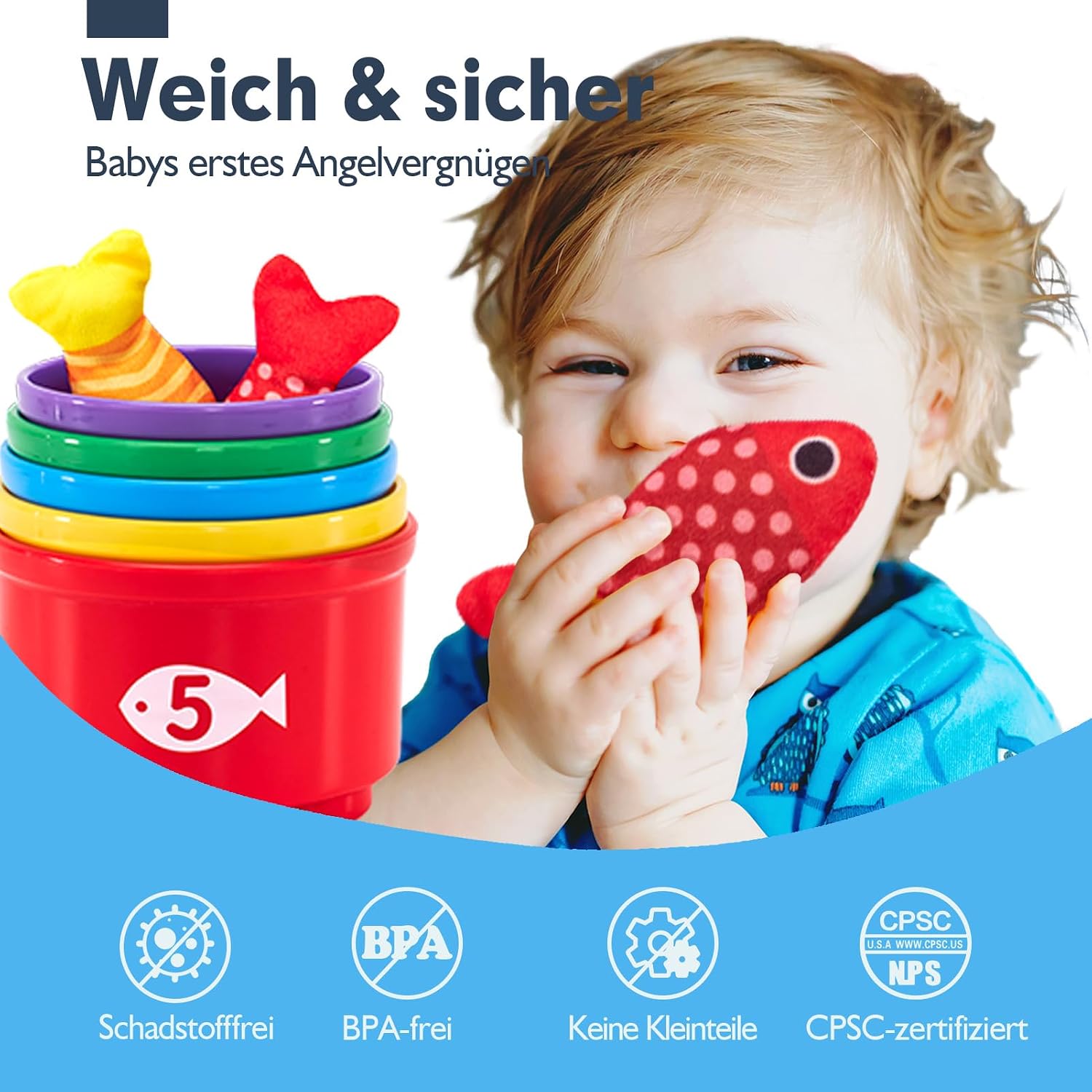 Thumbnail 5 de hahaland Angelspiel ab 1 Jahr Montessori