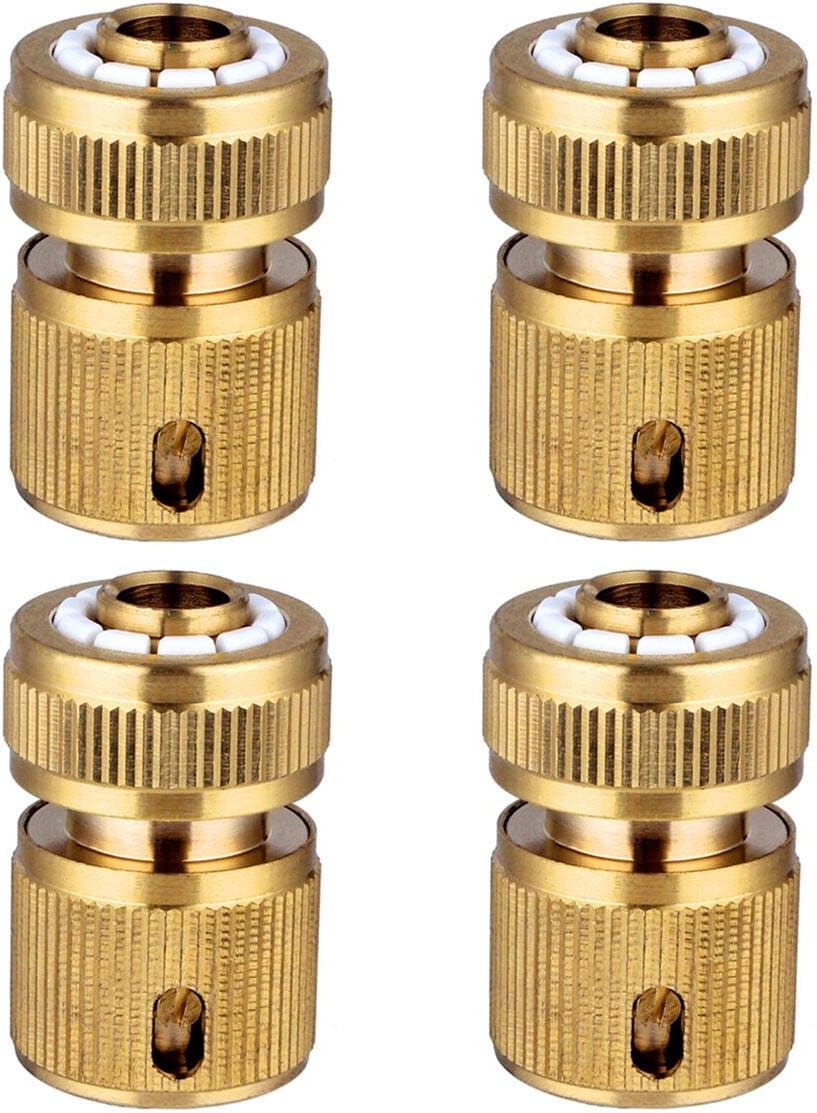 Thumbnail 4 de Hydrogarden 2 Pieces Garden Hose Quick Connector — 3/4 inch Brass Male Thread Adapter