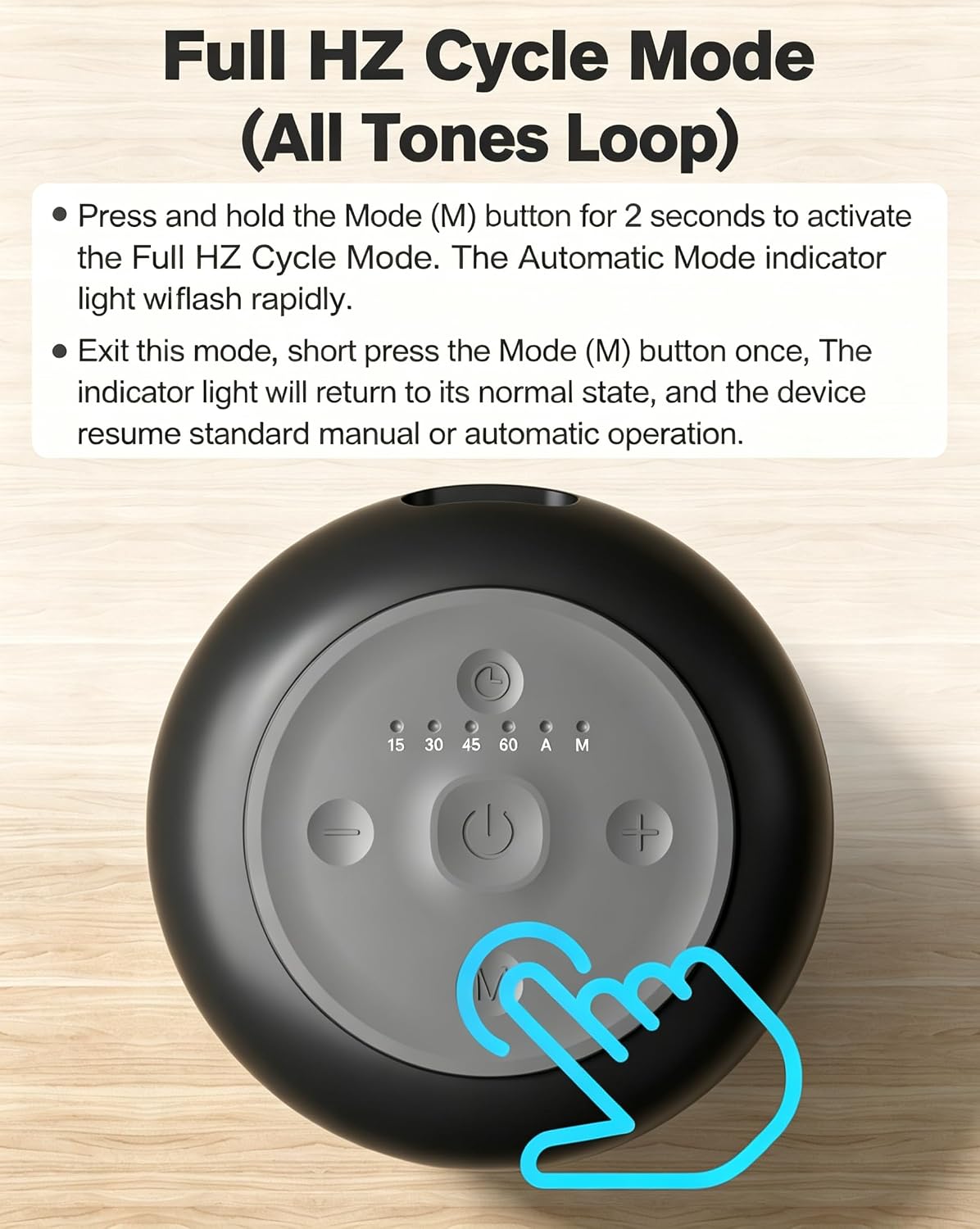 Thumbnail 6 de NDLT B2 Electronic Tibetan Singing Bowl with 8 Frequencies and Dual Modes