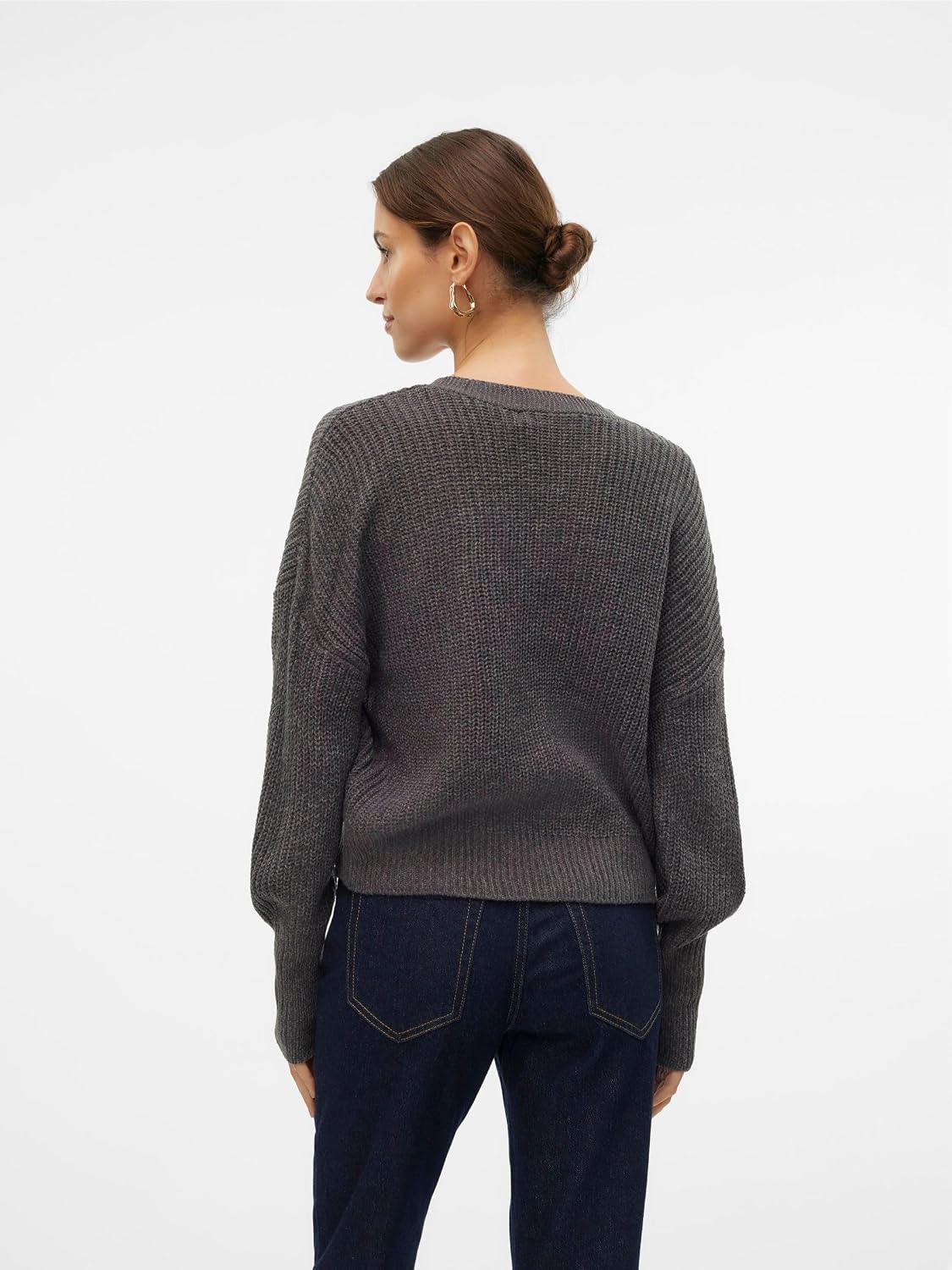 Detalle de VERO Moda VMLEA Strickjacke 100% Acryl