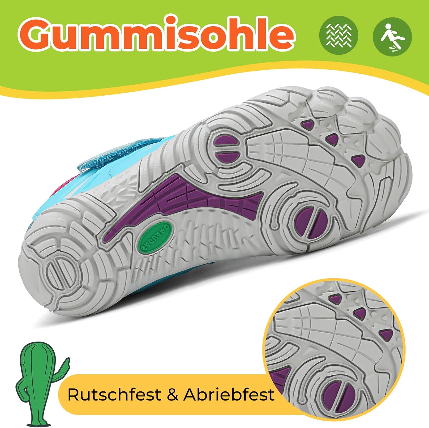 Thumbnail 4 de SAGUARO Barfußschuhe Kinder 24–36