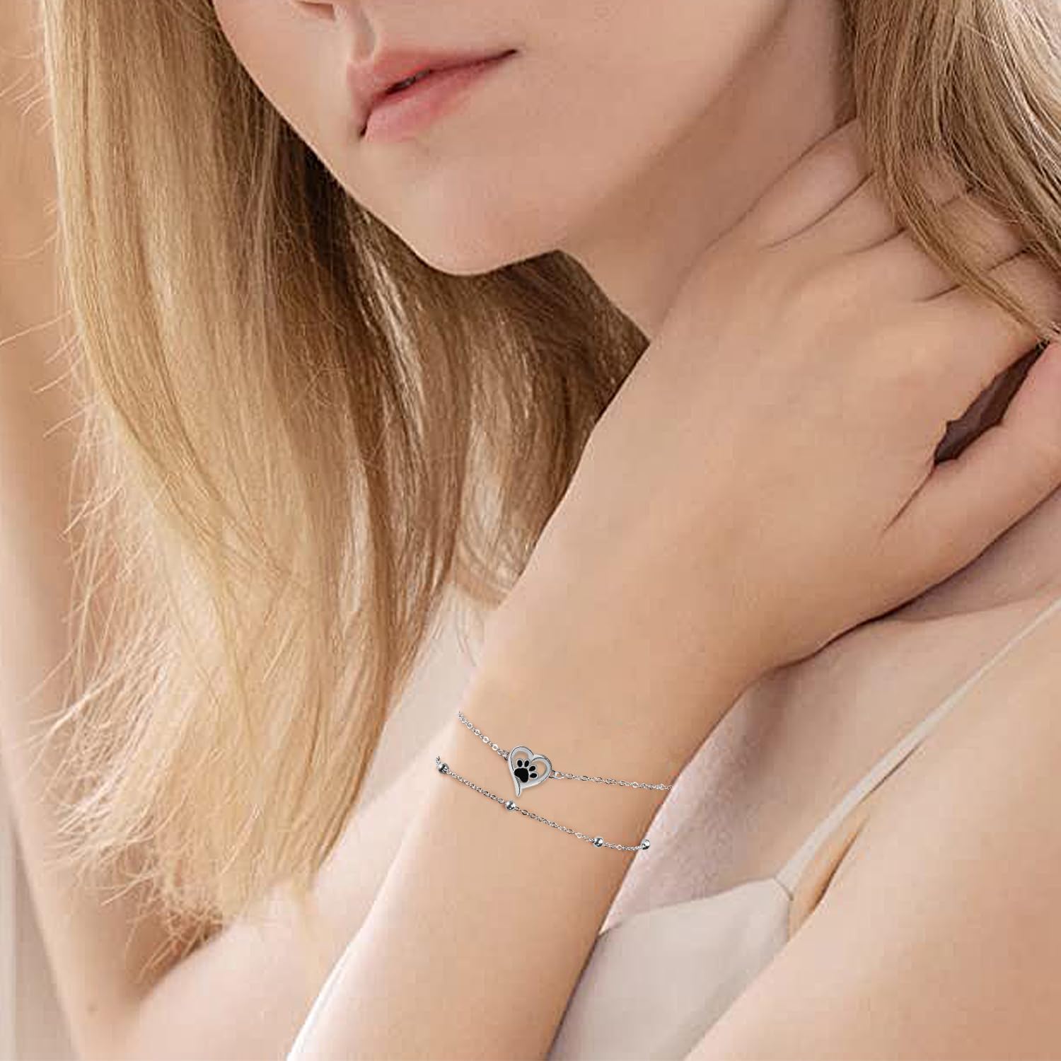 Thumbnail 3 de Bracelet Yinsen pour femme en argent sterling 925 hypoallergénique