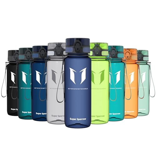 Detalle de Super Sparrow Trinkflasche Tritan 750ml – BPA-frei, langlebig und sicher für Sport & Outdoor