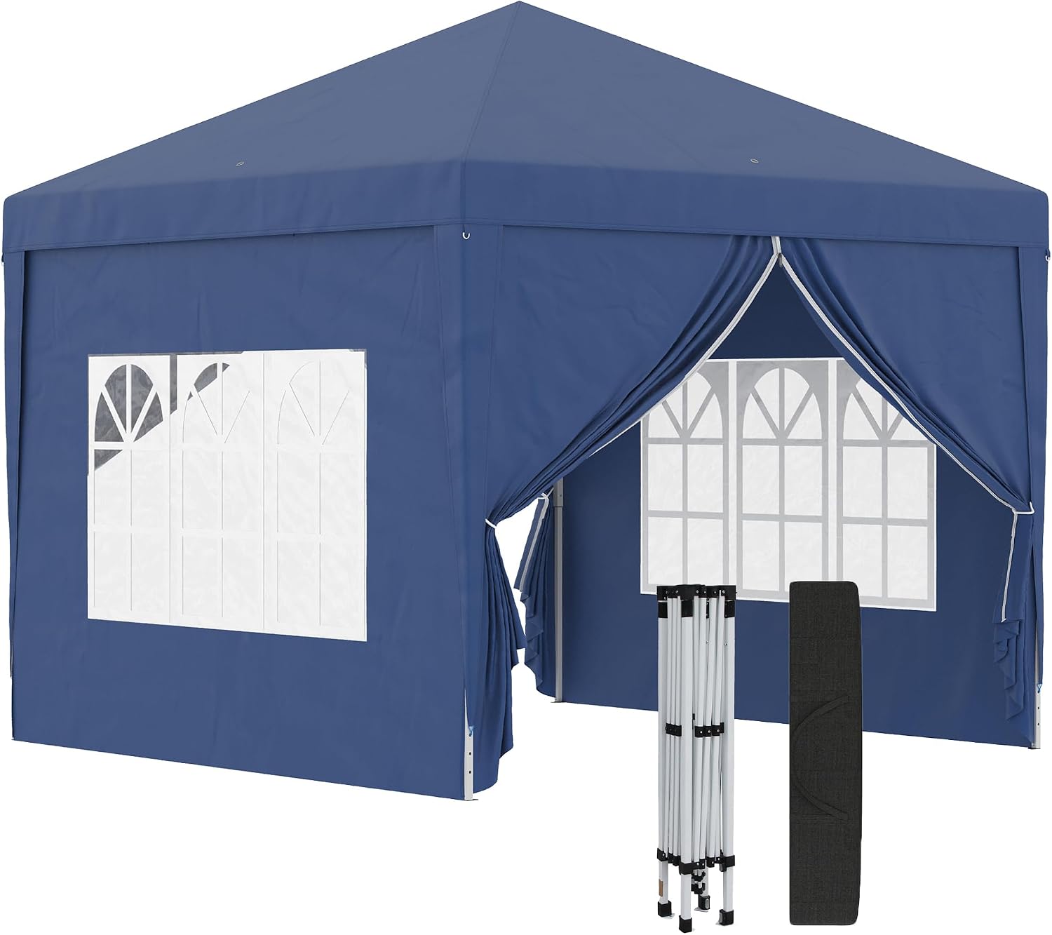 Detalle de Outsunny Carpa Plegable 3x3m Gazebo