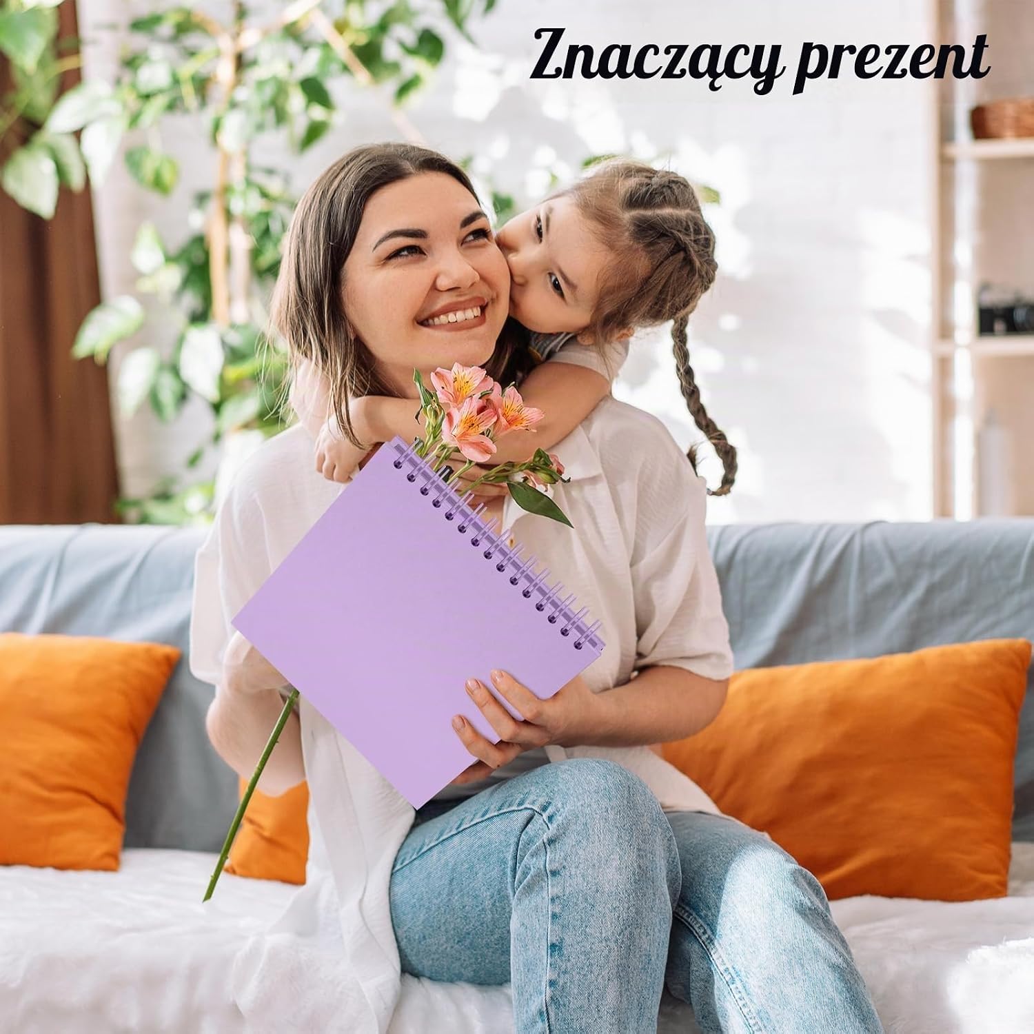 Detalle de JAECU JCLX-Z21 – album fotograficzny 21 × 21 cm, 20 kartek, papier kraft