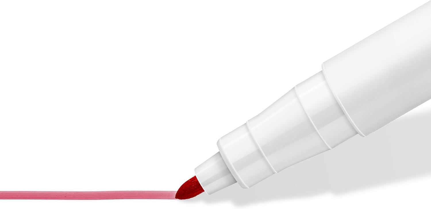 Detalle de STAEDTLER 301-9 Lumocolor Whiteboardstift M-Spitze, 10er-Set, schwarz
