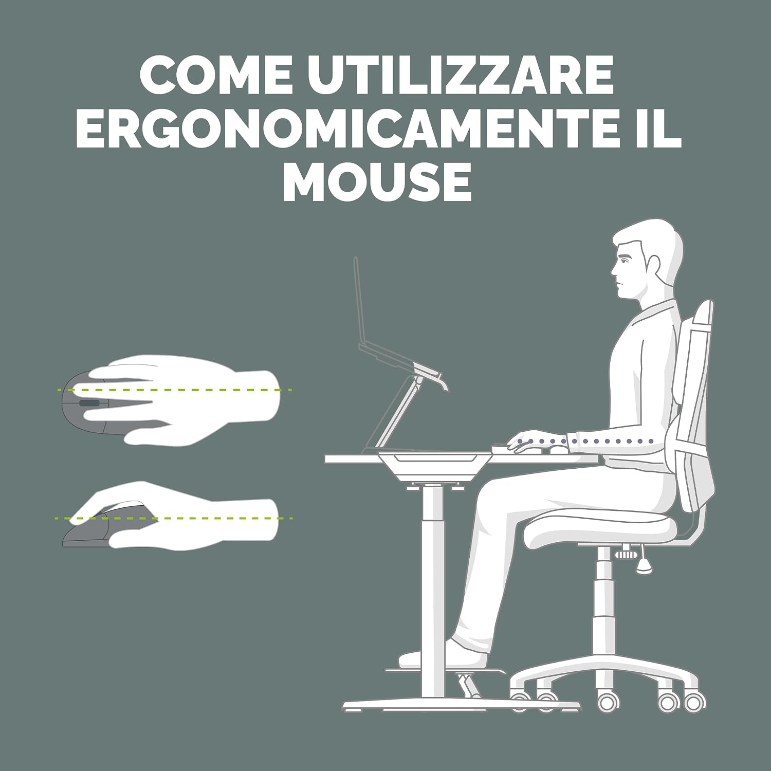 Thumbnail 5 de Fellowes Tappetino Mouse Everyday con supporto per il polso – Ergonomico e durevole