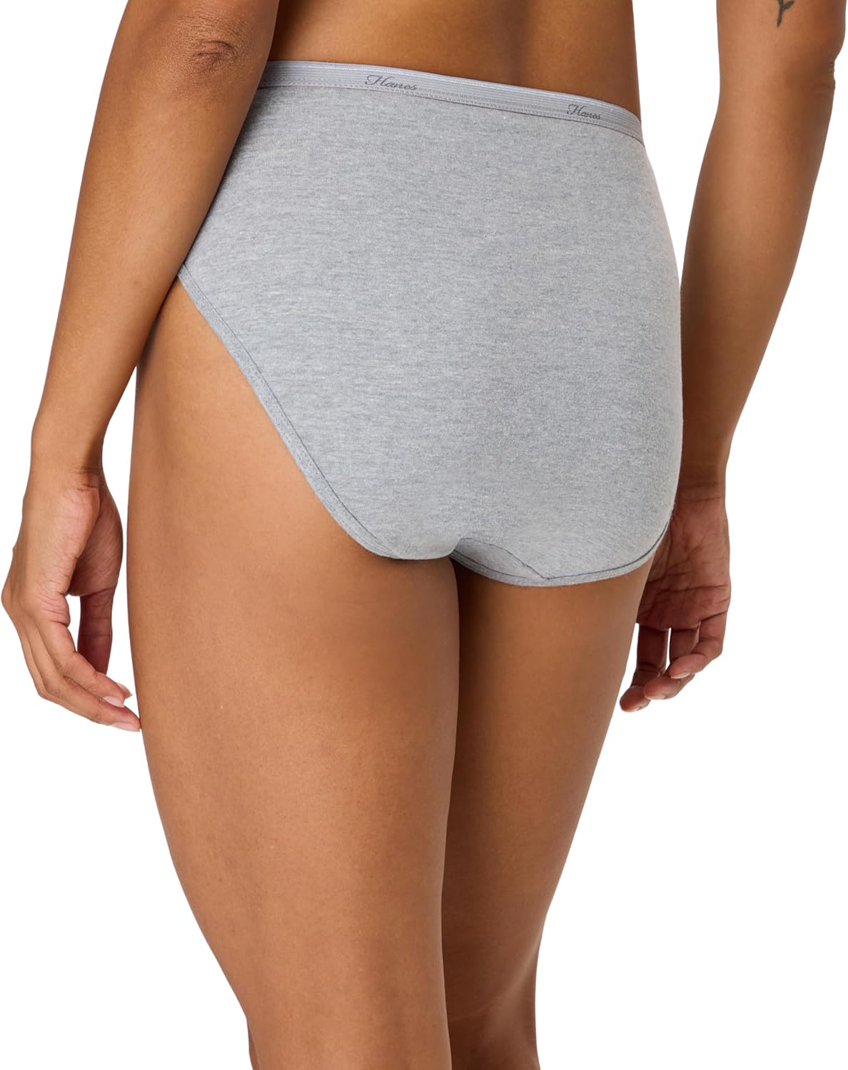 Thumbnail 3 de Hanes Women's 10-Pack High-Rise Cotton Blend Briefs, Full Coverage, Moisture-Wicking
