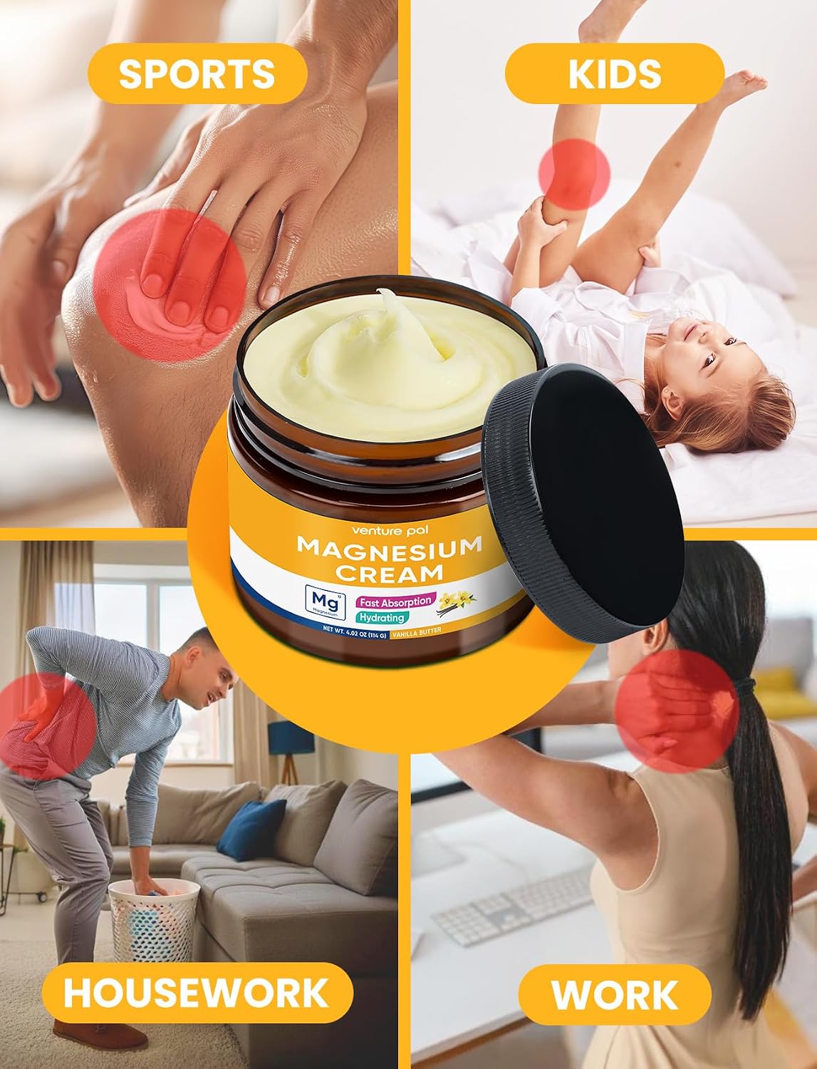 Detalle de Venture Pal Magnesium Cream