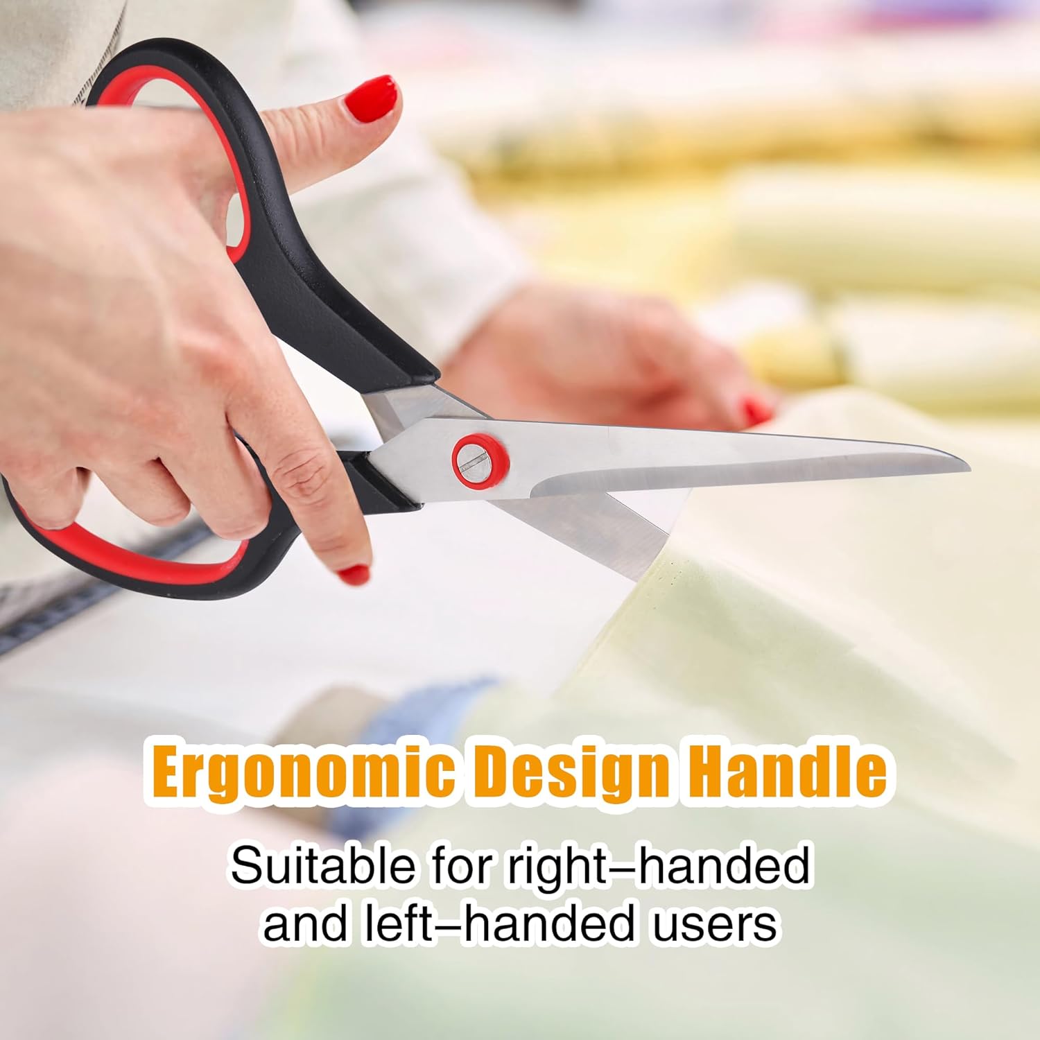 Thumbnail 4 de Scissors, Multipurpose Scissors with Sharp 2mm Thick Blades – 5 Sizes, Heavy Duty Stainless Steel