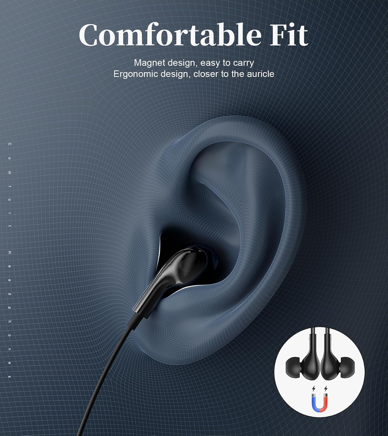 Thumbnail 4 de Samsung Galaxy S24 USB C headphones with mic
