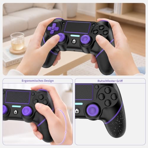 Detalle de Reddening PS4 Controller 2er-Set mit Docking-Station