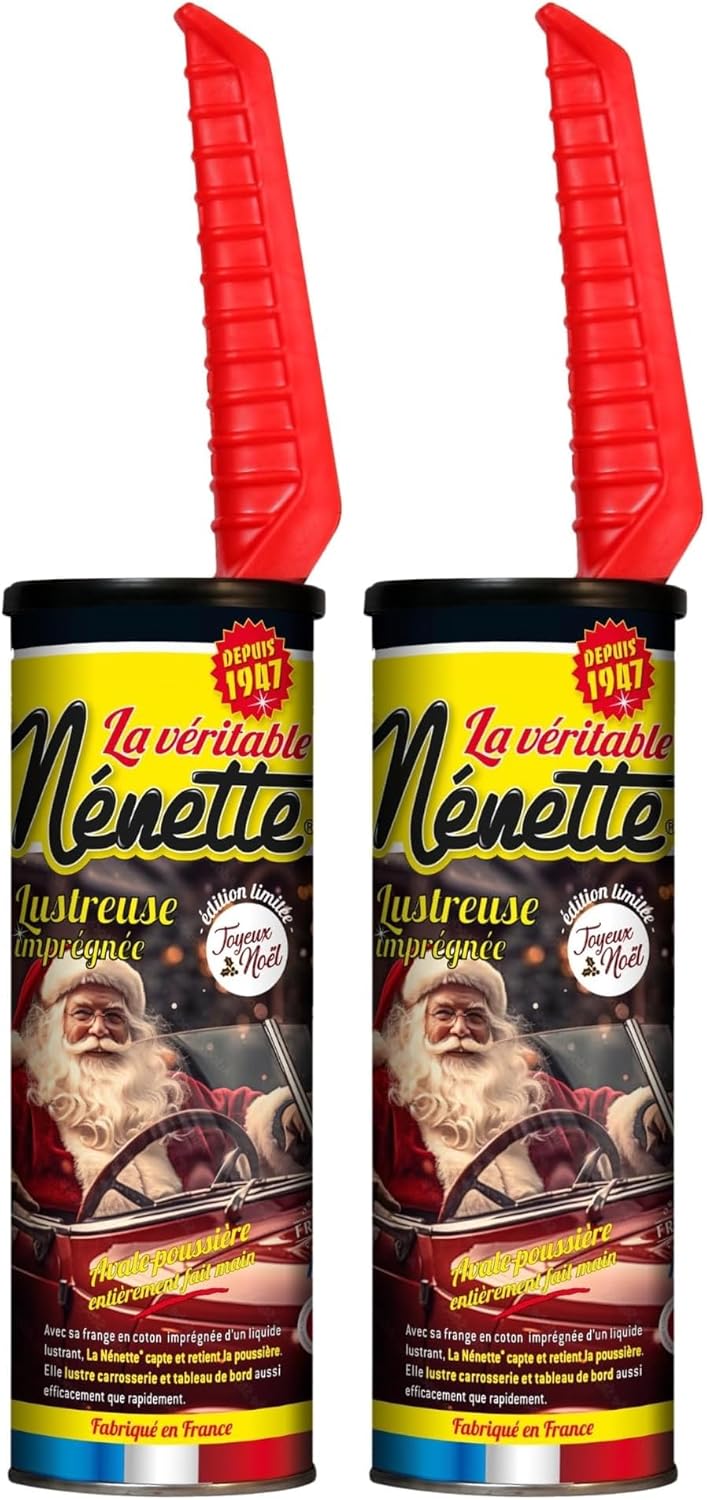 Thumbnail 6 de NENETTE Lustreuse imprégnée édition limitée Joyeux Noël — Fabriquée à la main en France, Noir