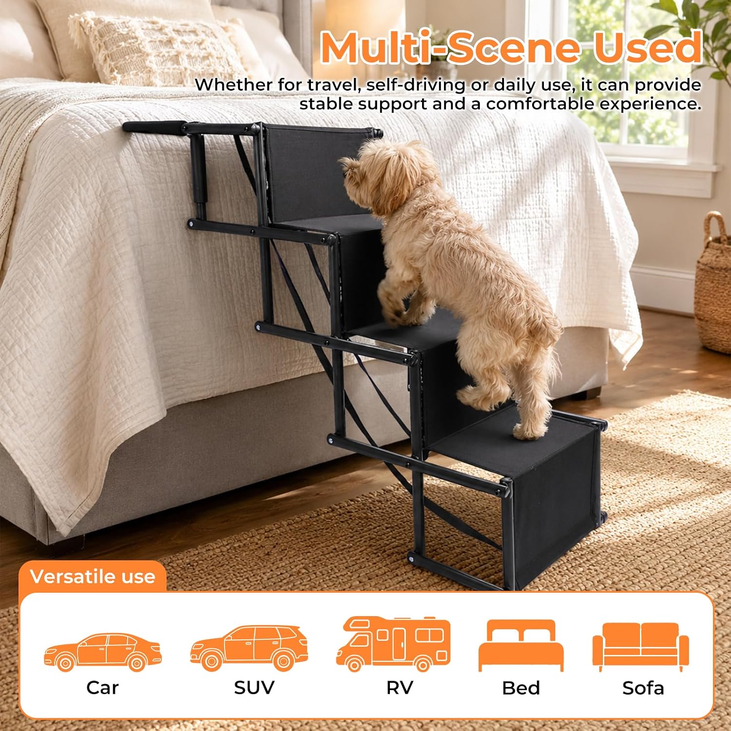 Thumbnail 6 de LoopTime Dog Stairs, 4-Step
