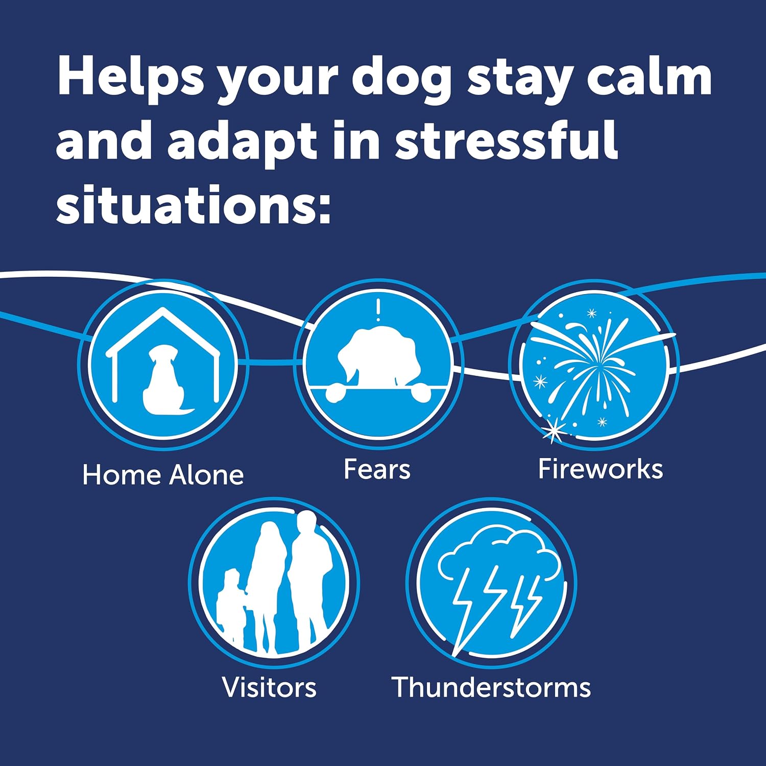 Detalle de Adaptil Calm Home Diffuser for Dogs with 30 Day Refill – Calming pheromone diffuser to ease anxiety in dogs