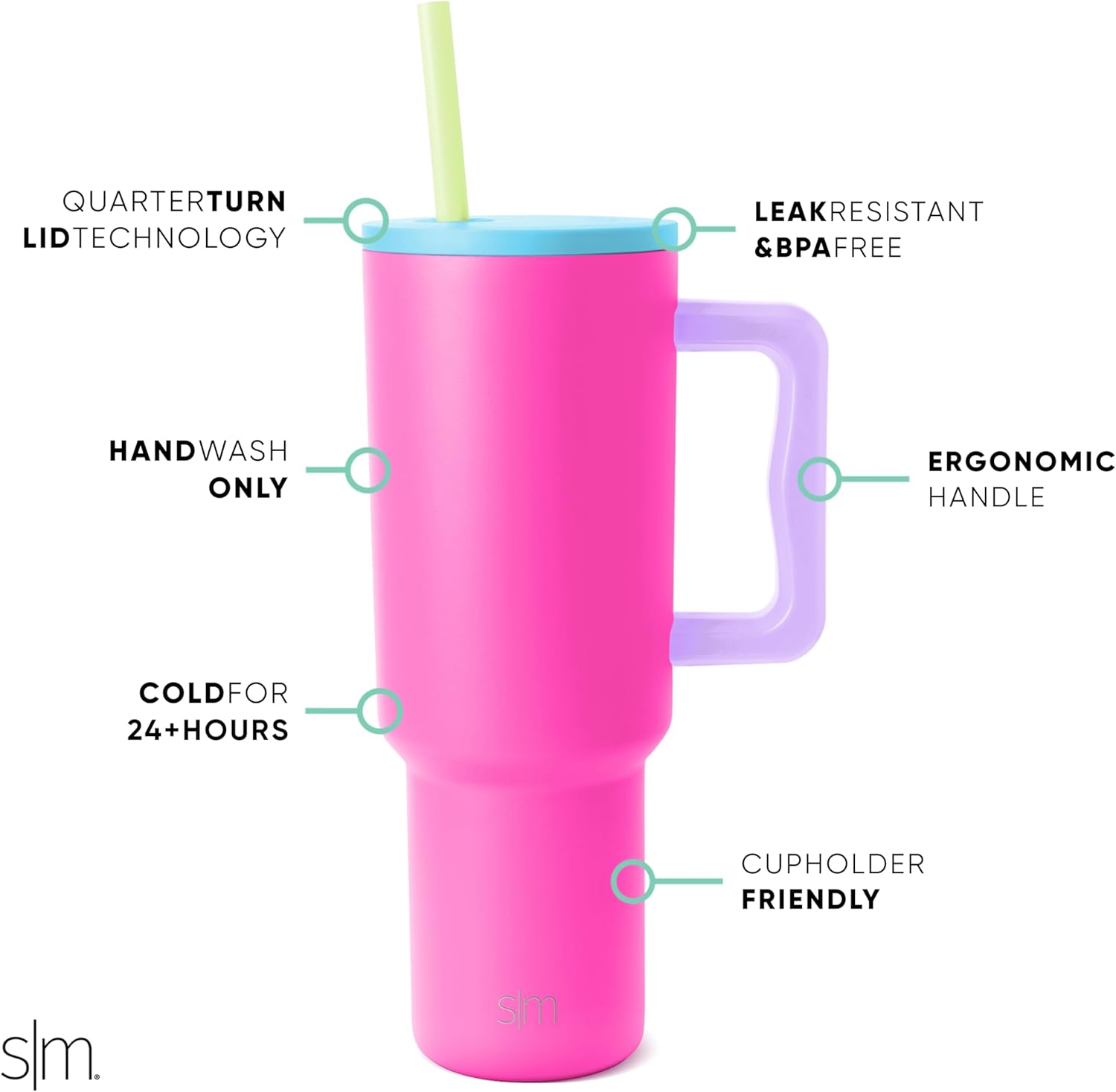 Thumbnail 1 de Simple Modern Trek Vaso Térmico Acero Inoxidable 1180ml