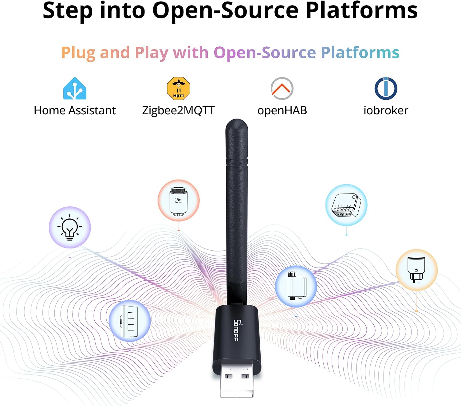 Detalle 2 de SONOFF Zigbee 3.0 Dongle Lite USB