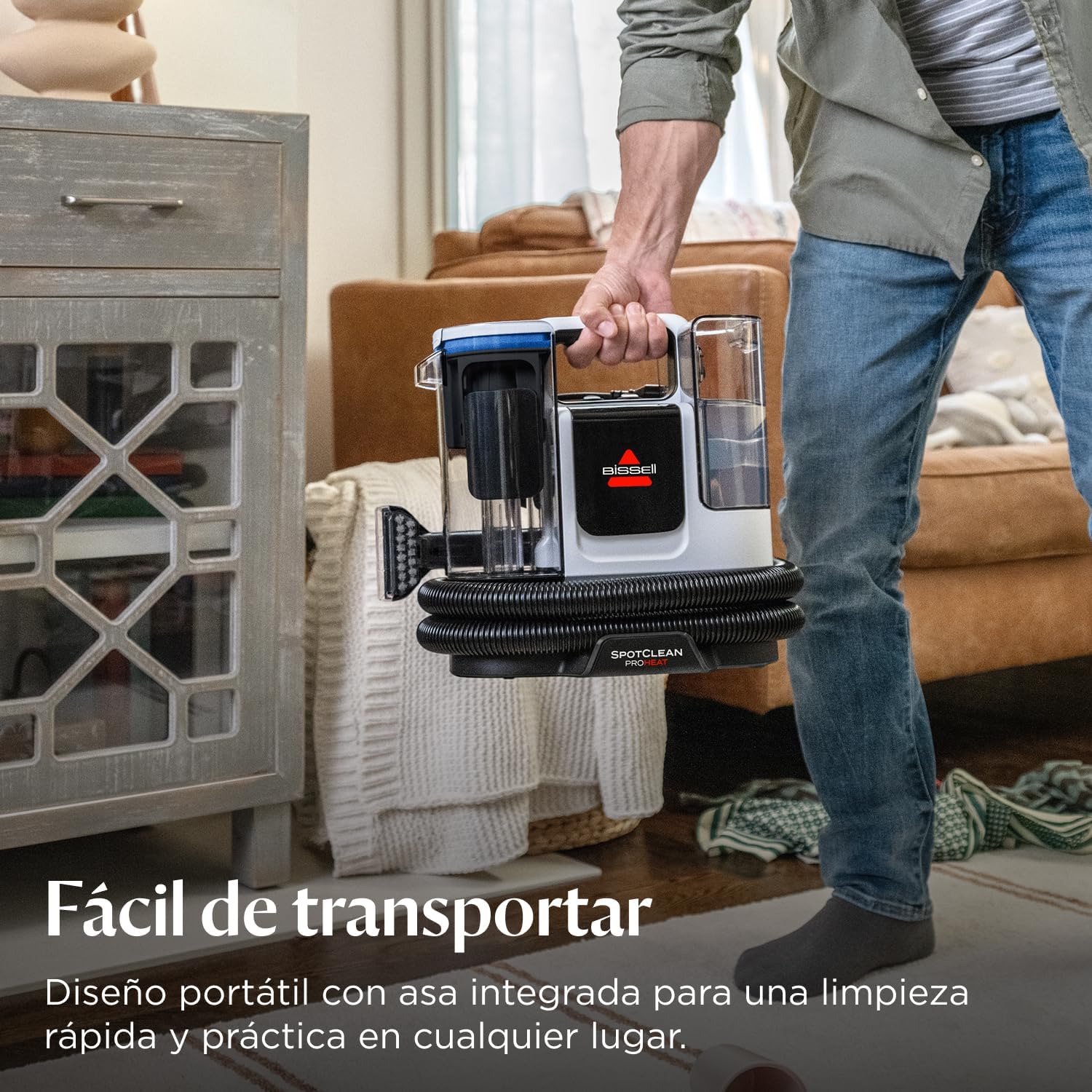 Thumbnail 5 de BISSELL SpotClean ProHeat Advanced, Aspiradora Compacta para Tapicerías