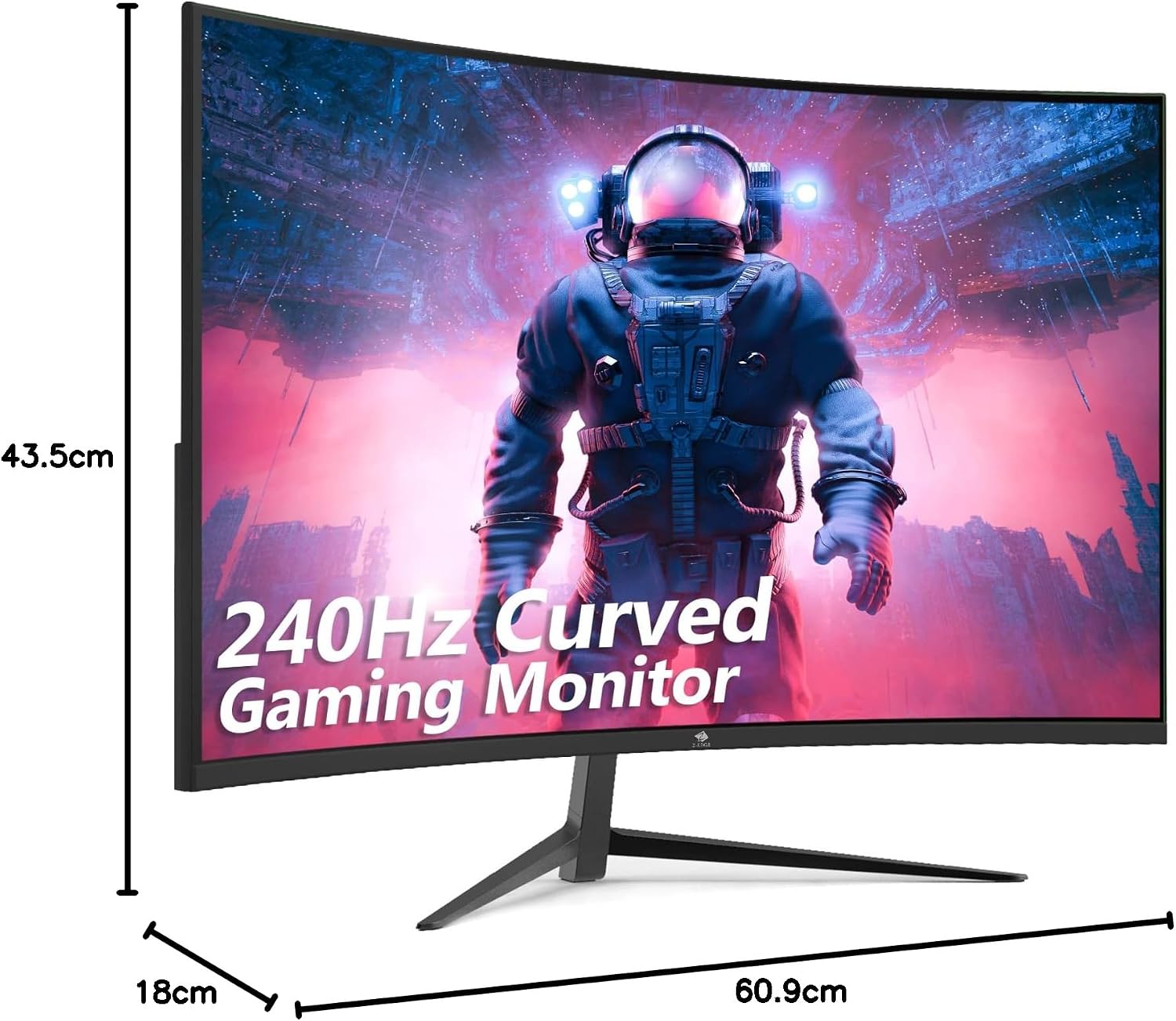 Thumbnail 6 de Z-Edge 27 Inch Curved Gaming Monitor 280Hz