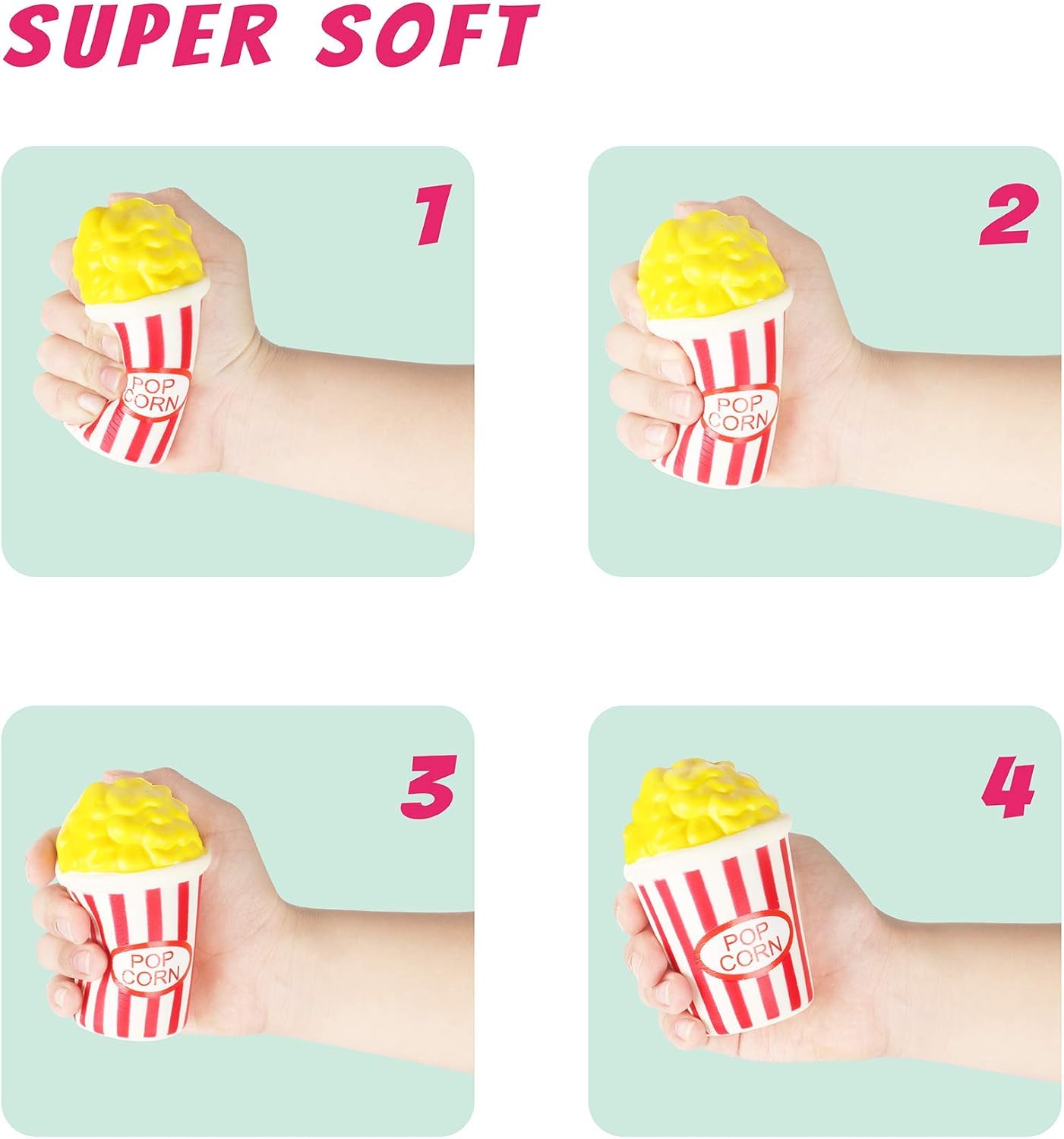 Thumbnail 3 de Slow Rising Jumbo Squishies Toys Set – 9 Pack