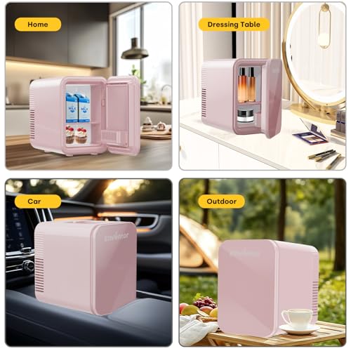 Thumbnail 6 de Enventor Mini Fridge 4 Litre: Portable Cooler and Warmer (AC + 12V DC)