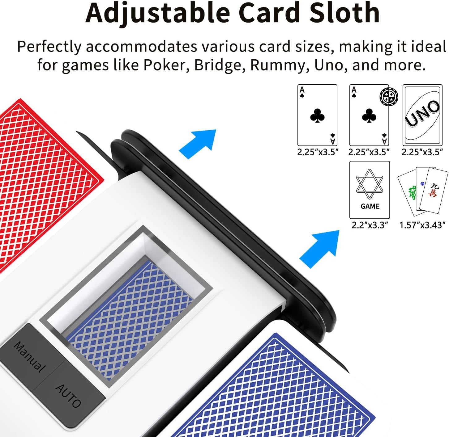 Detalle 2 de BIFTU Automatic Card Shuffler 🎴