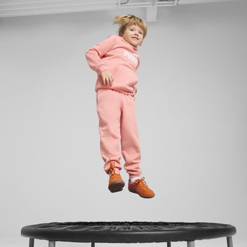 Detalle de PUMA ESS No. 1 Logo Sweatpants FL PS, pantalón de punto infantil Pink Fruit