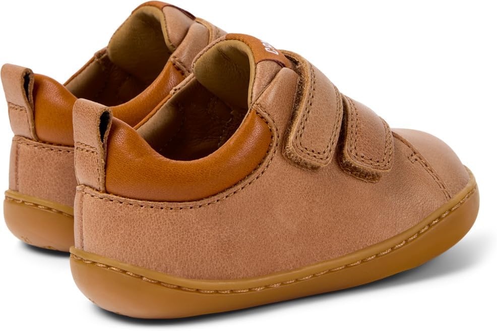 Detalle de Camper Peu Cami K800405Basket – Unisex Kinderleder-Sneaker in Nude