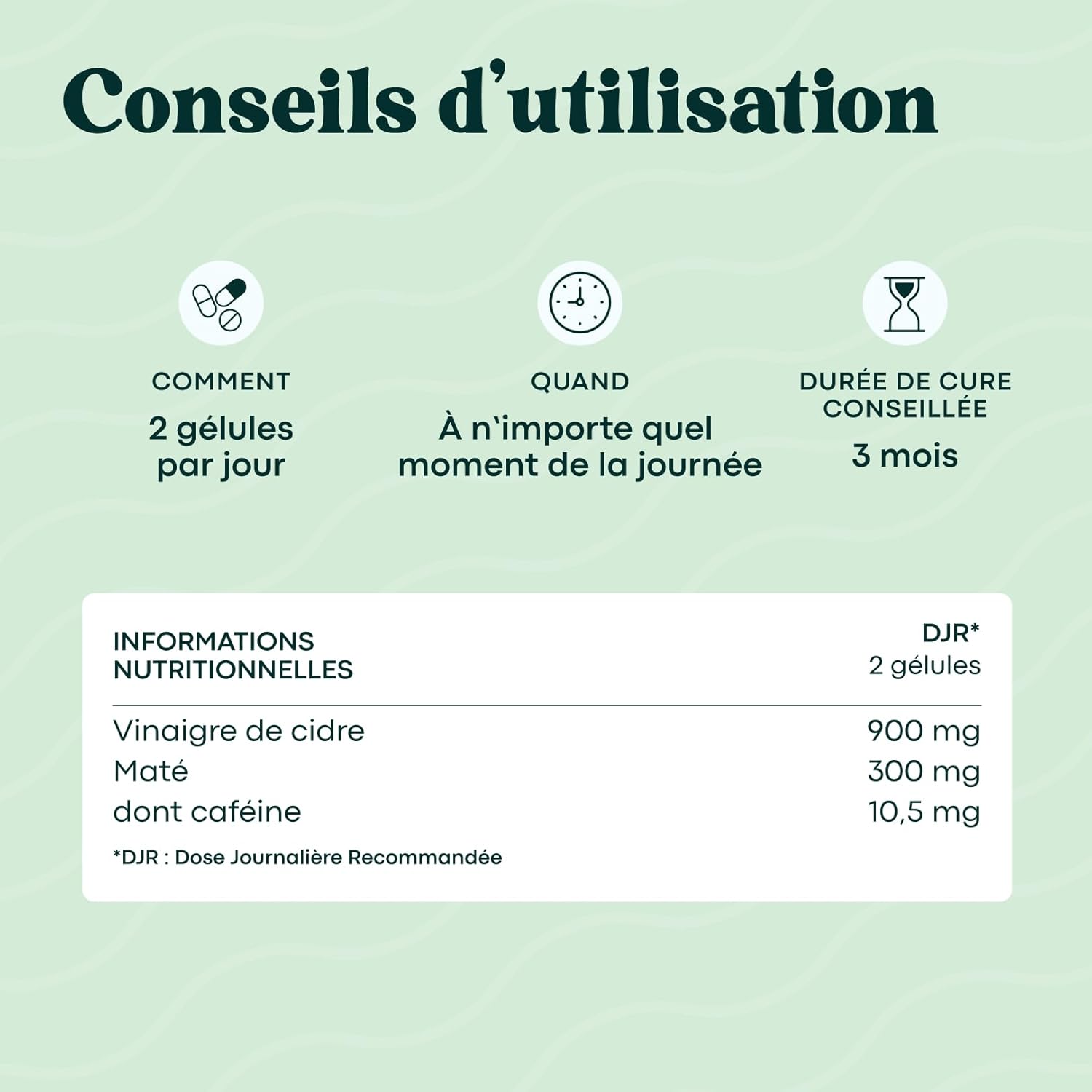 Thumbnail 1 de Vinaigre de cidre avec Maté Essentials by Novoma – 60 gélules végétales (cure d’1 mois)