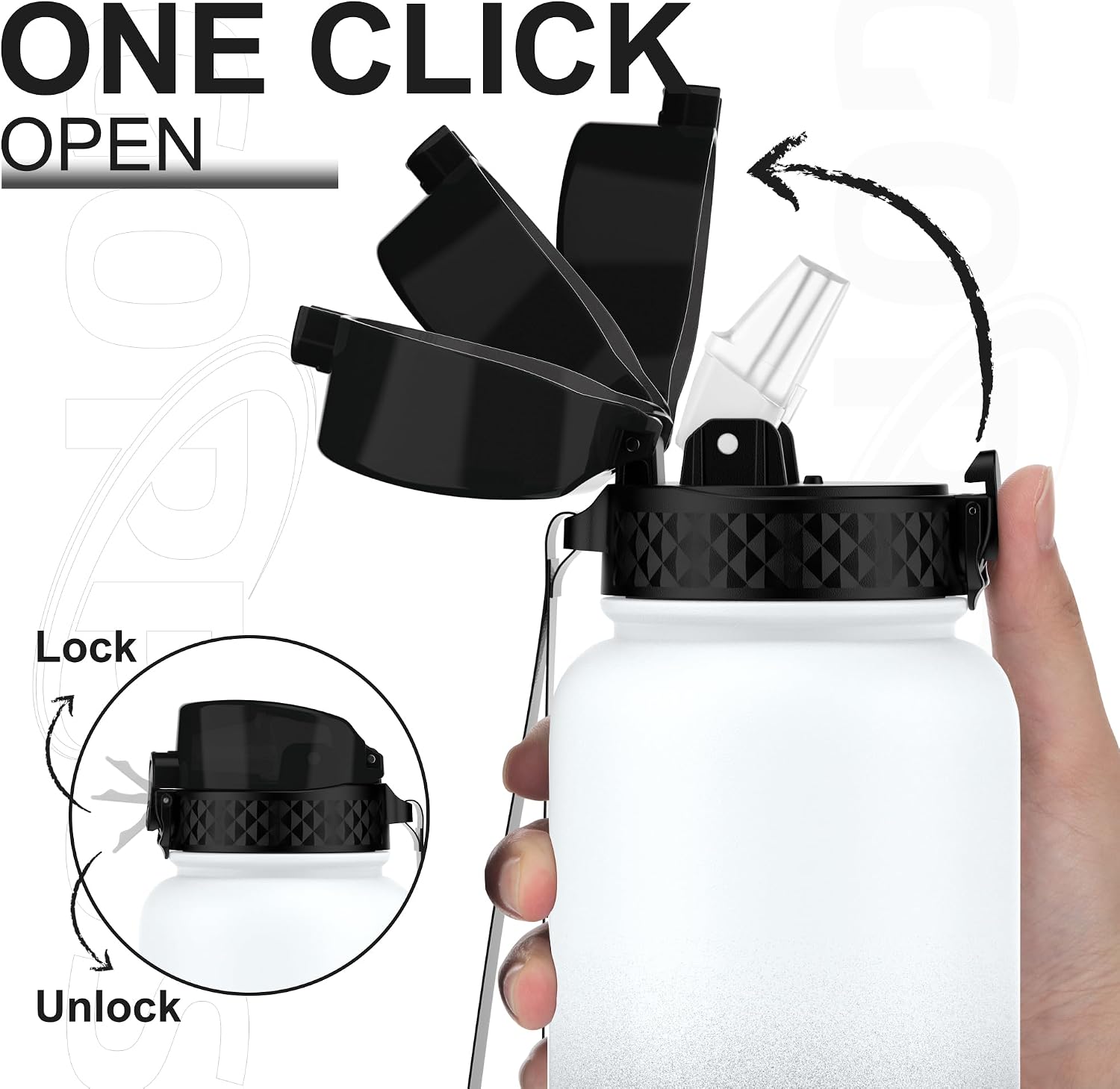 Thumbnail 1 de GOPPUS 1.2L Stainless Water Bottle