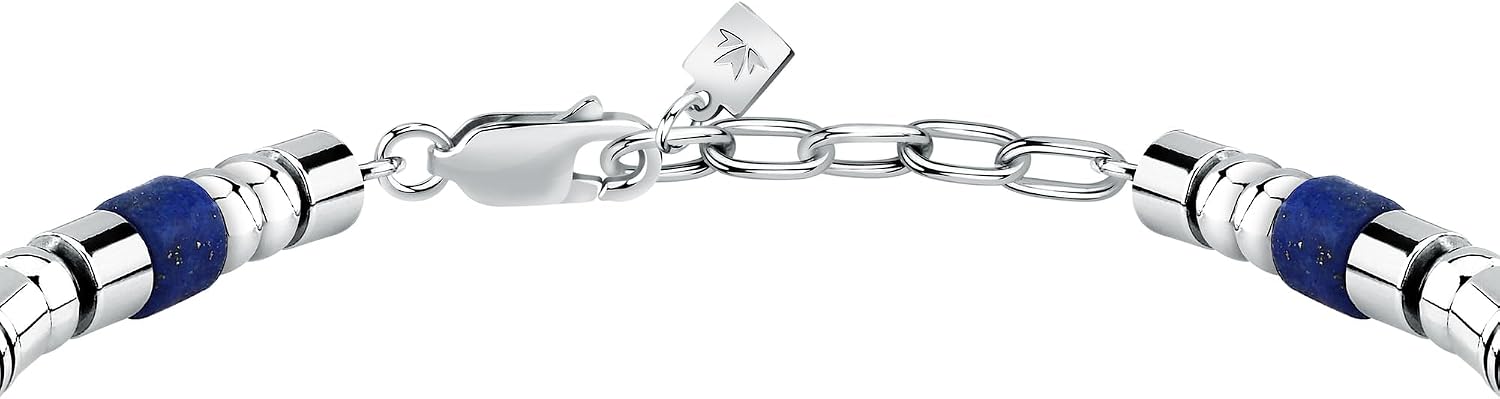Thumbnail 2 de Morellato Bracciale Uomo in Acciaio, Lapislazzuli – Collezione PIETRE S1741