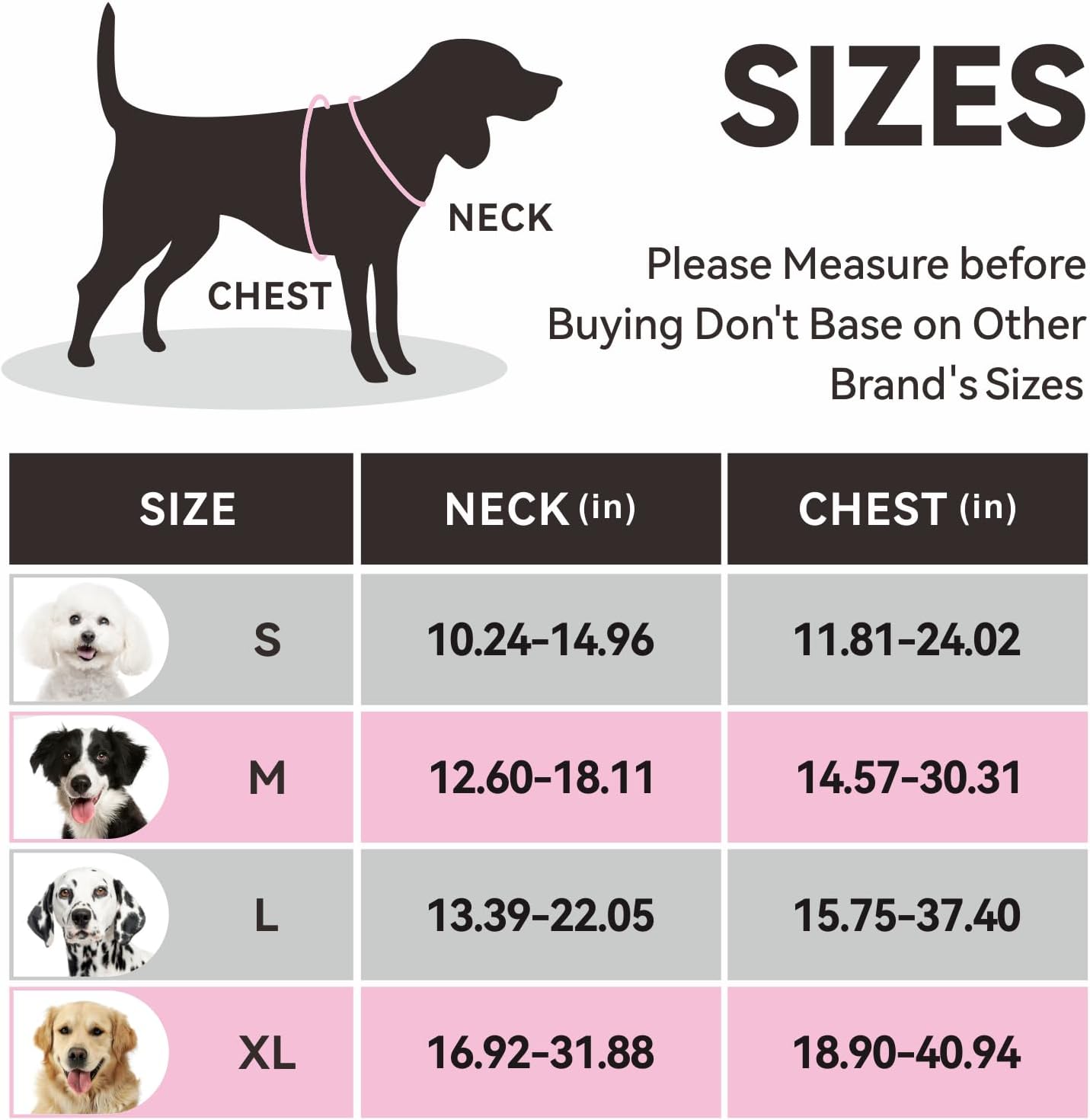 Detalle de PHOEPET No Pull Dog Harness: Adjustable Vest with Front & Back D-Rings, Reflective Strips and Emergency Handle